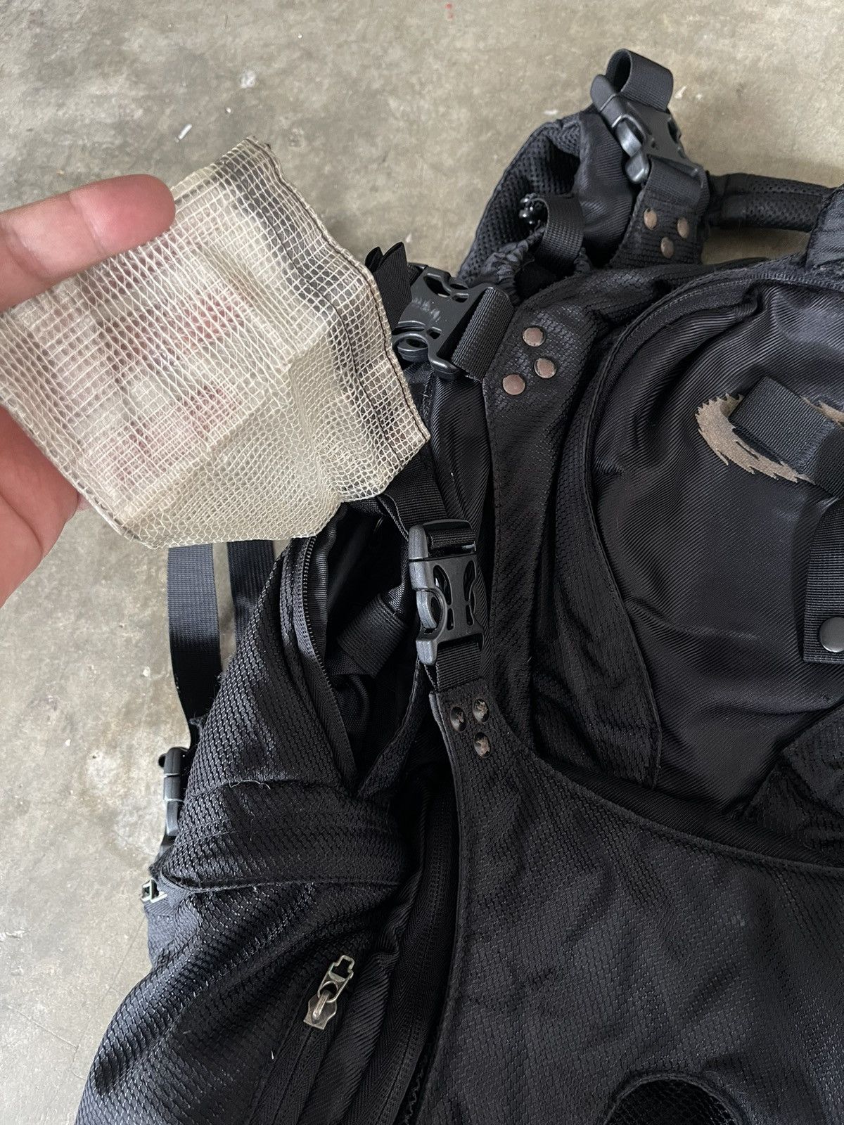 Oakley Vintage 00s Deep Black Tactical Icon Special Material Oakley Size ONE SIZE - 6 Thumbnail