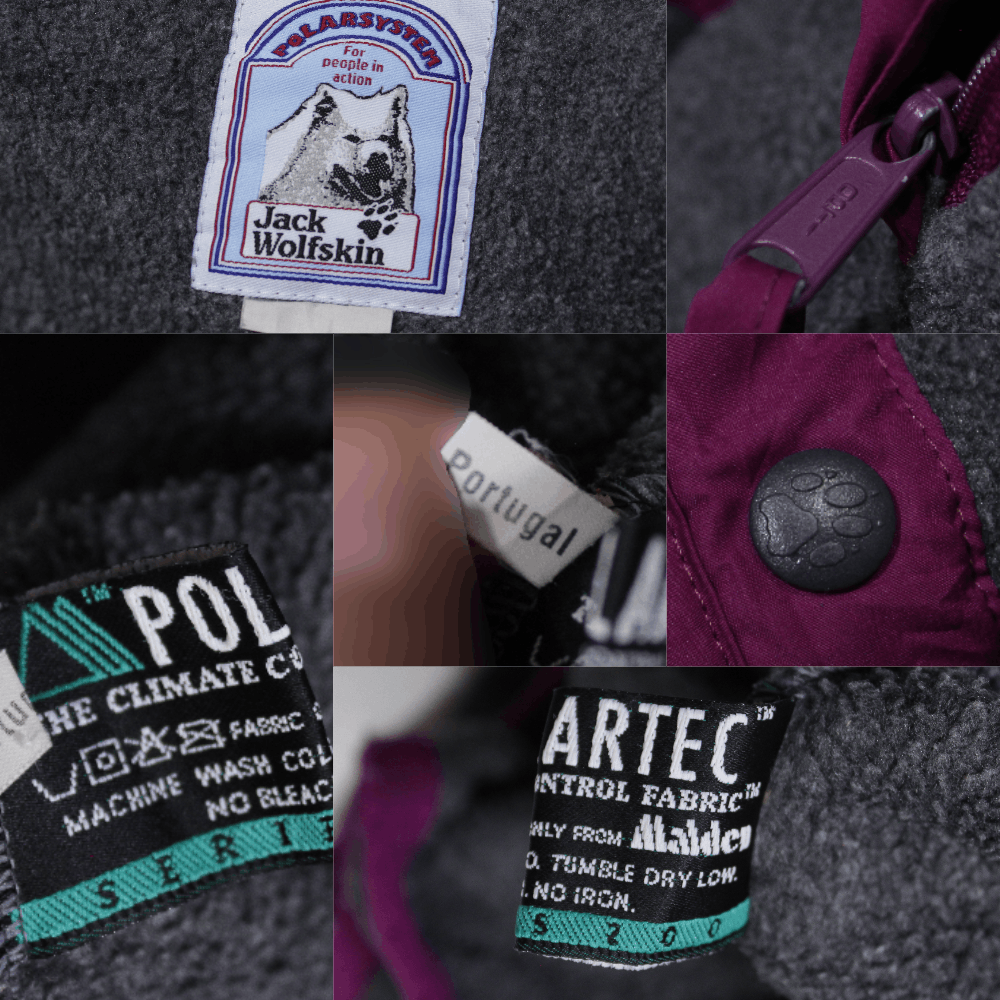 Jack Wolfskin 90S Logo Polartec Fleece Size US M / EU 48-50 / 2 - 7 Thumbnail