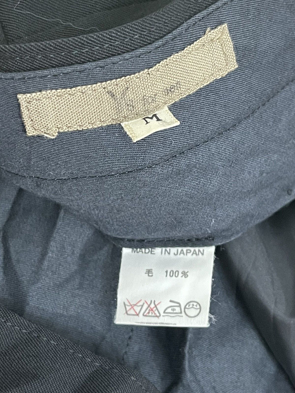 Yohji Yamamoto Archive Vtg 80s Y’s for Men Wool Trouser Wide Baggy 8🟦 Size US 29 - 14 Thumbnail