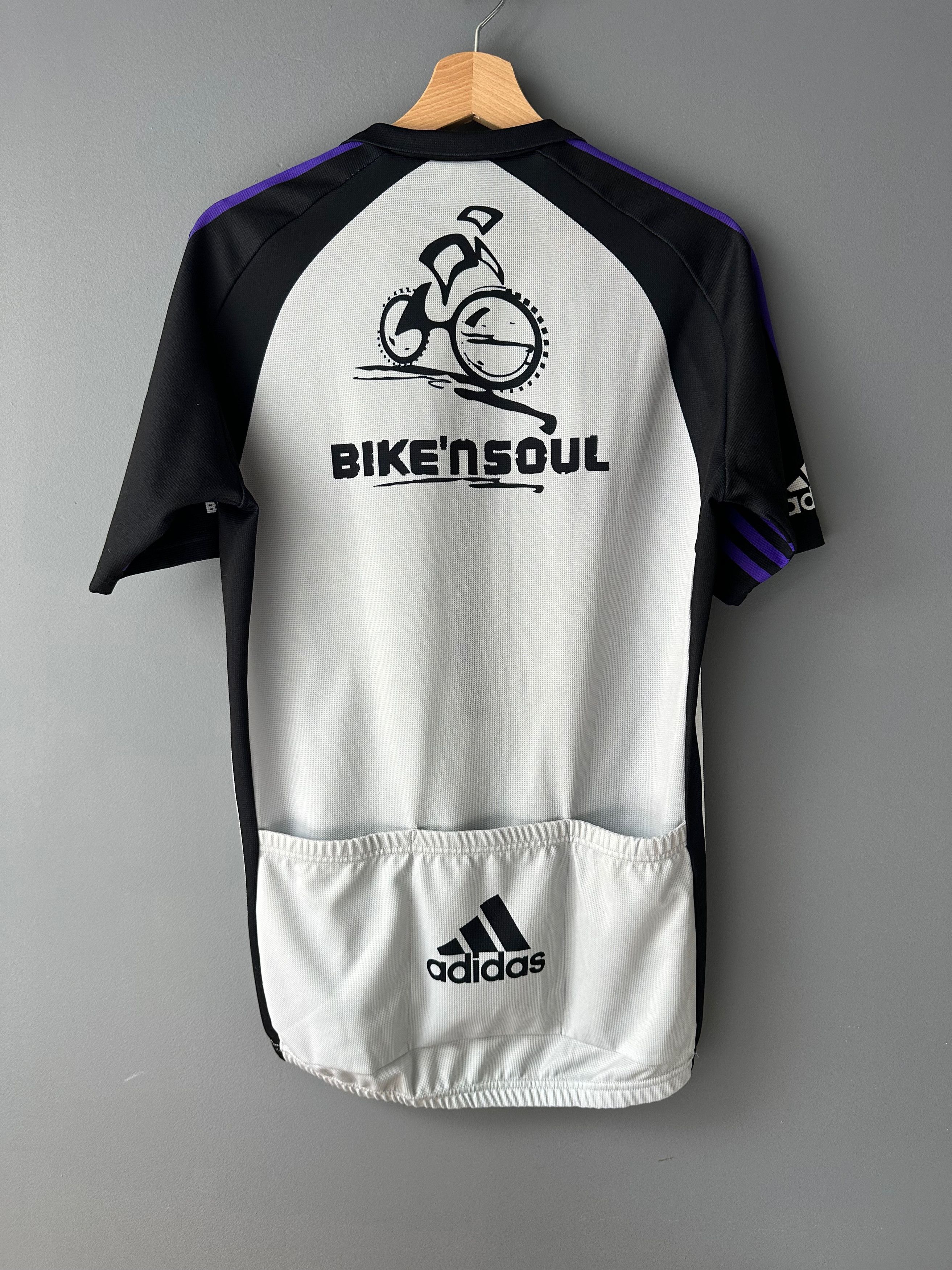 Adidas Adidas Vintage Cycling Jersey Shirt made in Italy Size US L / EU 52-54 / 3 - 7 Thumbnail