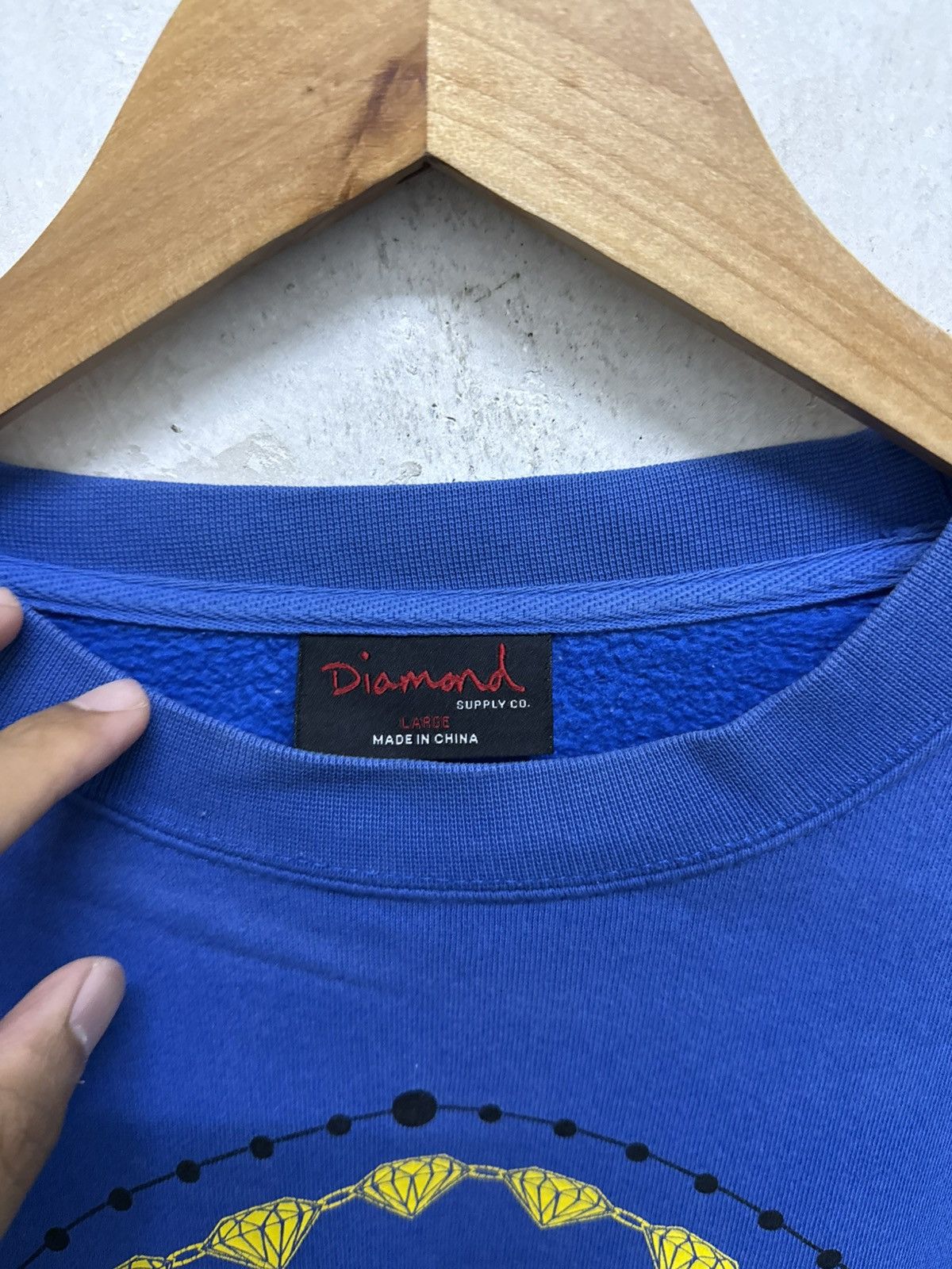 Diamond Supply Co. 2000s Diamond Supply Co y2k Skate Sweatshirt Size US L / EU 52-54 / 3 - 4 Thumbnail