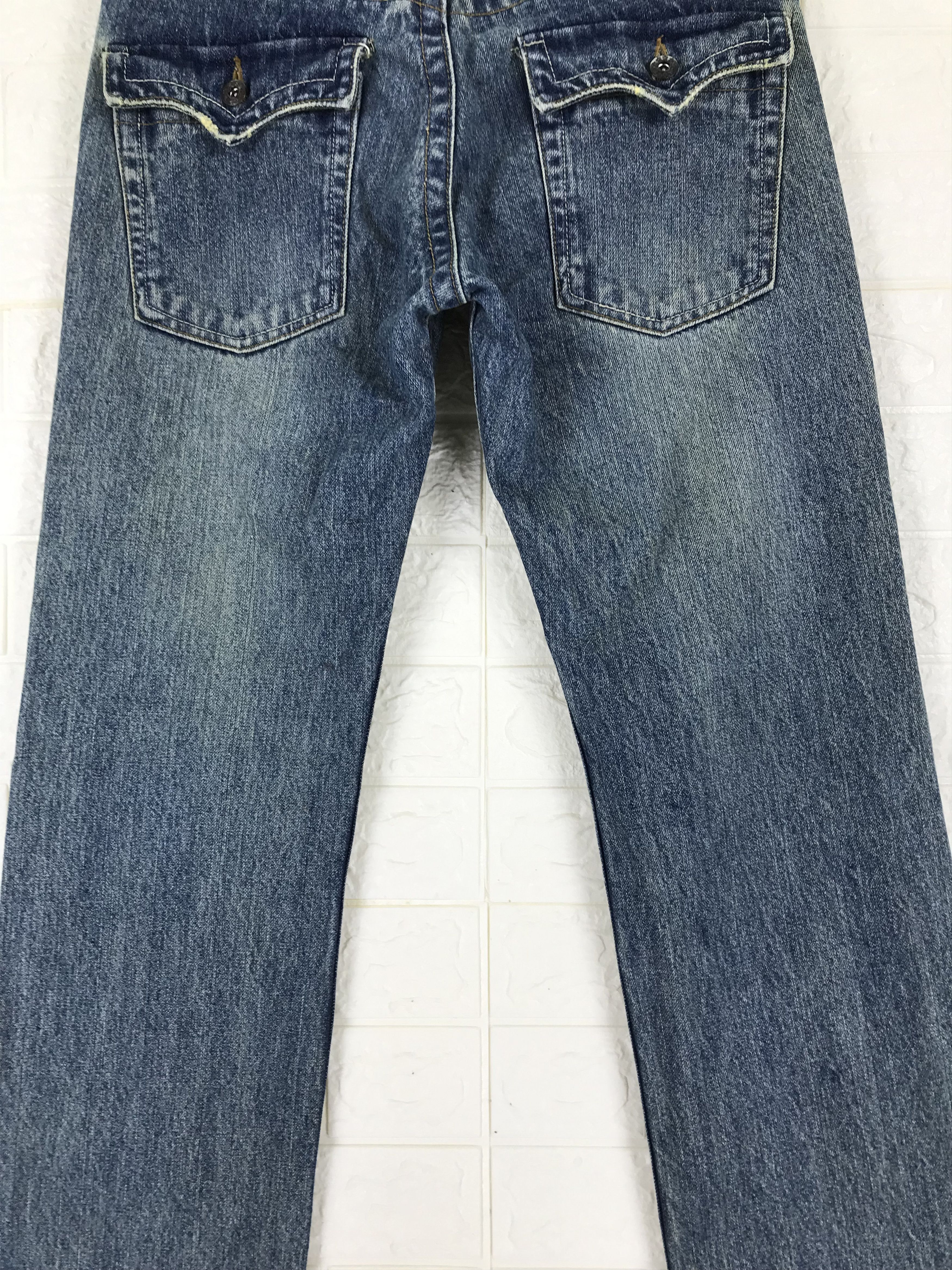 Vintage Vintage Root Three Blue Washed Jeans Size US 30 / EU 46 - 7 Thumbnail