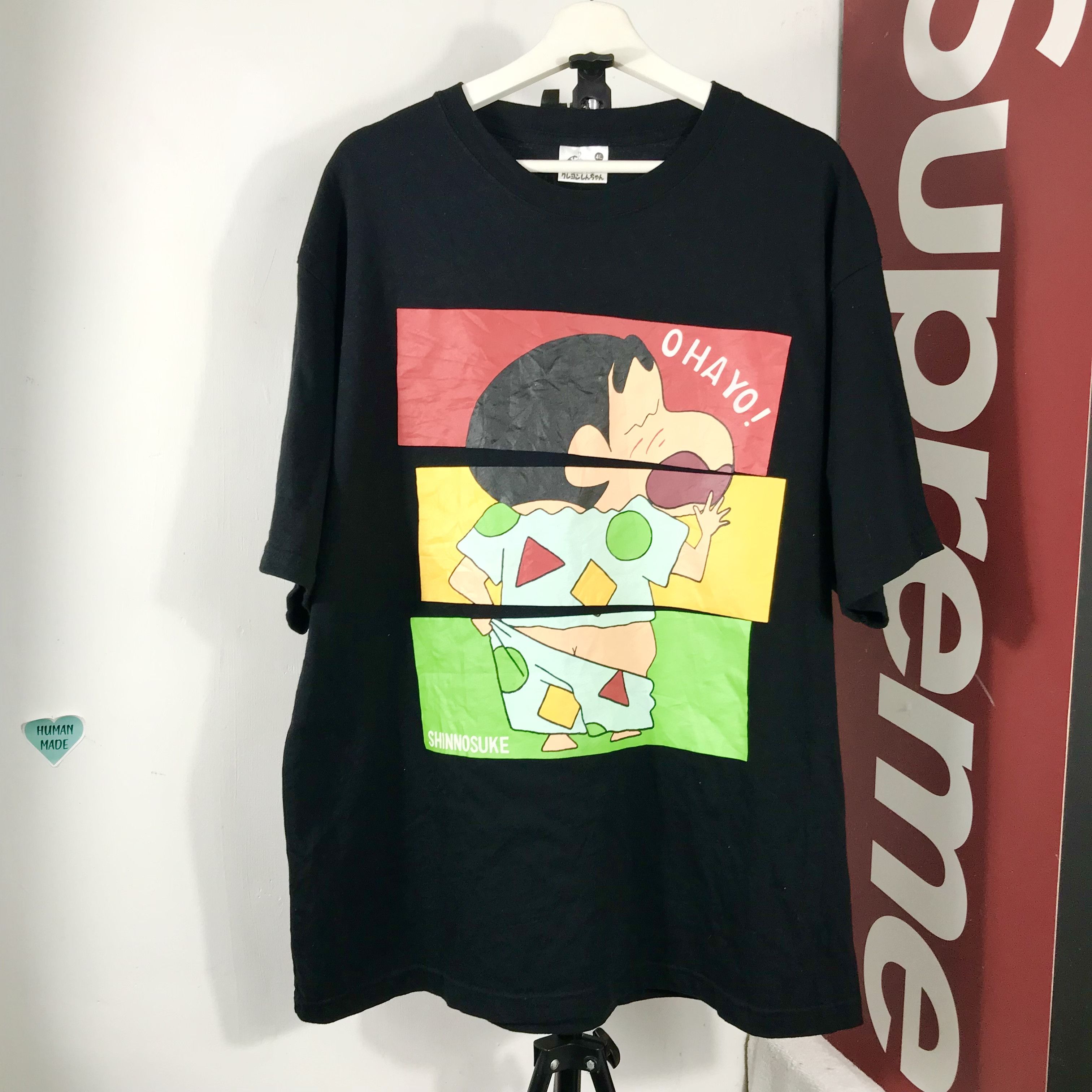 Anime 🔥anime🔥 vintage CRAYON SHINCHAN cartoons t-shirts Size US XL / EU 56 / 4 - 1 Thumbnail