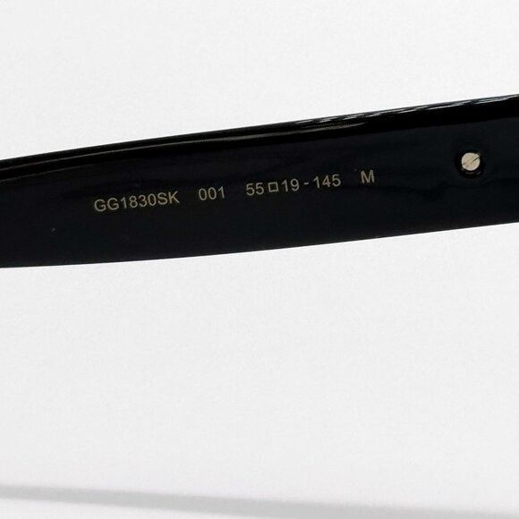 Gucci NEW GUCCI SUNGLASSES BLACK WOMEN EYEWEAR GUCCI GG1830SK 001 Size ONE SIZE - 9 Thumbnail