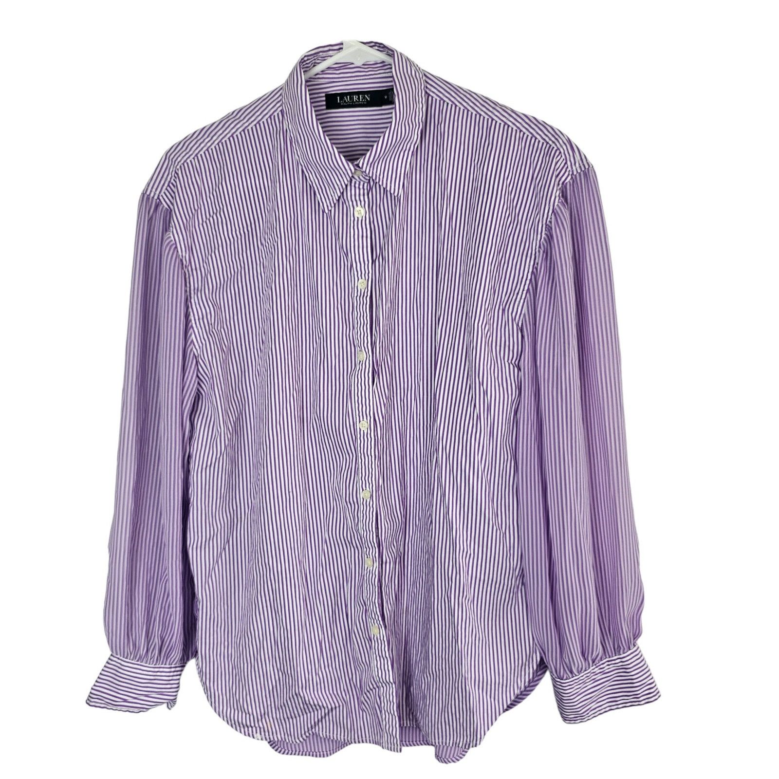 Lauren Ralph Lauren Lauren Ralph Lauren Womens Striped Top Size M Classic Career Size M / US 6-8 / IT 42-44 - 1 Thumbnail