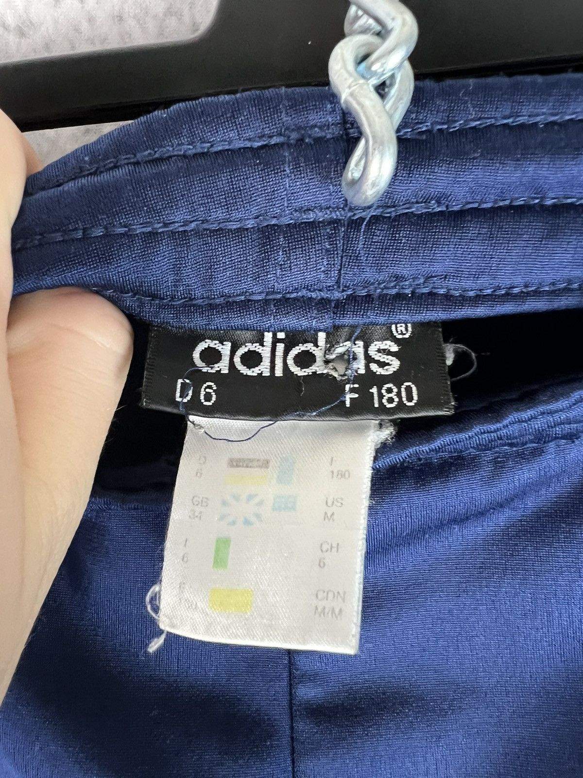 Adidas New VTG 90s Adidas Adibreak blue track pants button XL y2k Size US 40 / EU 56 - 5 Thumbnail