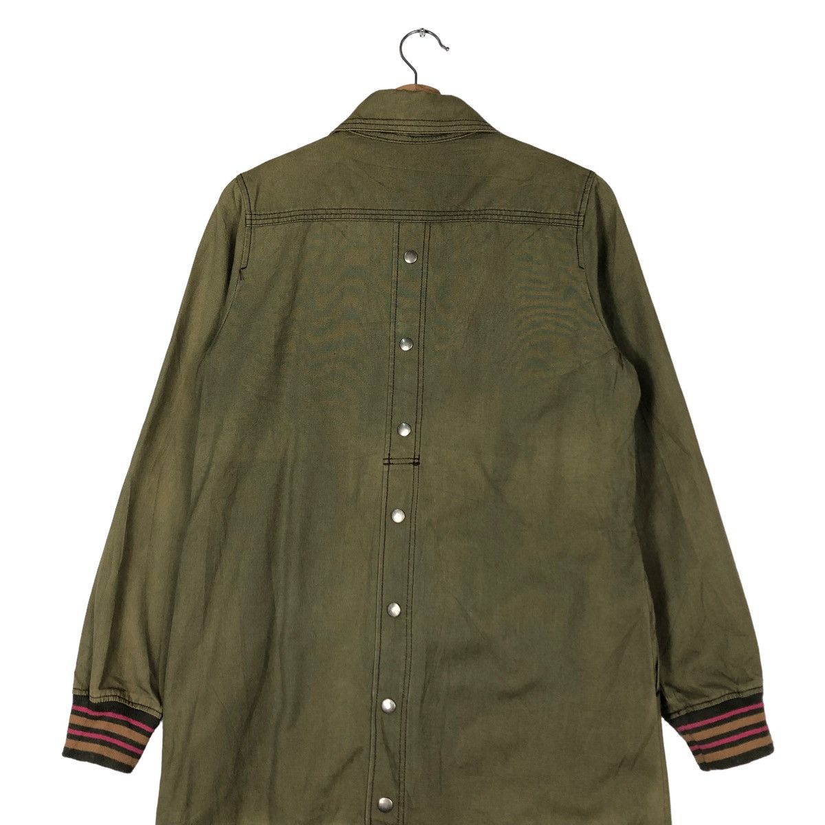 Hysteric Glamour 🔥VINTAGE LONG JACKET ALGON QUINS MILITARY DESIGN JAPAN MADE Size US M / EU 48-50 / 2 - 10 Thumbnail
