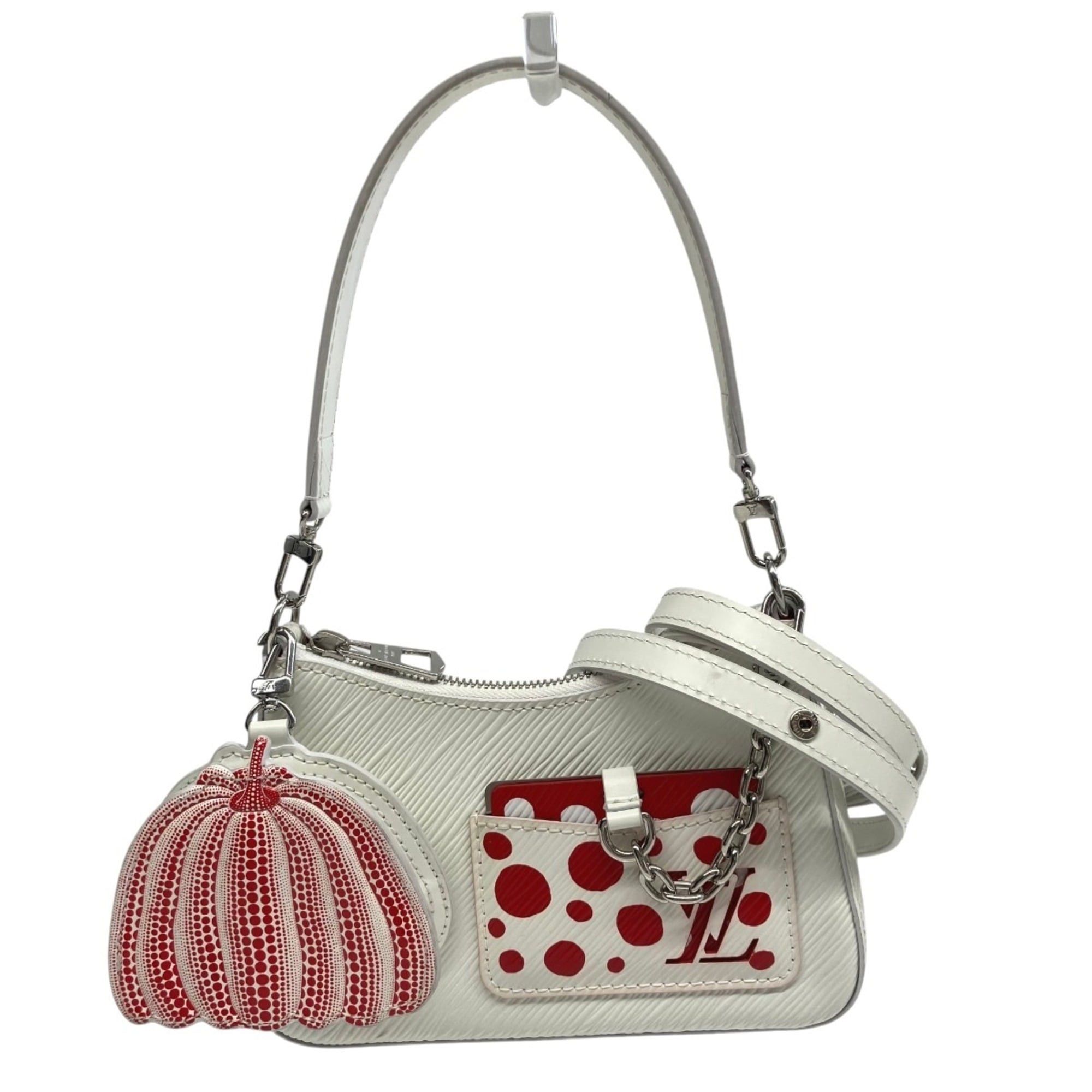Louis Vuitton Louis Vuitton x Yayoi Kusama Collaboration LV YK Marellini Shoulder Bag Epi Leather M21759 Size ONE SIZE - 1 Thumbnail