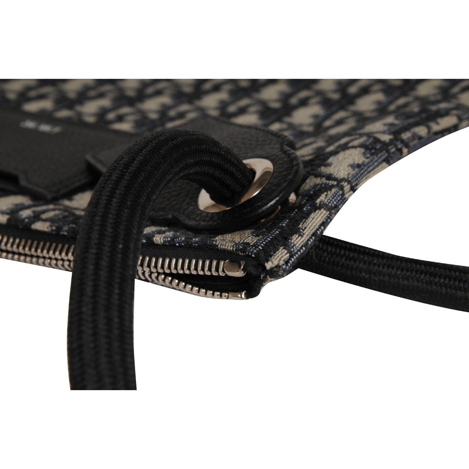 Dior Dior Oblique Logo Wrist Pouch Travel Folder File Black Blue Size ONE SIZE - 11 Thumbnail