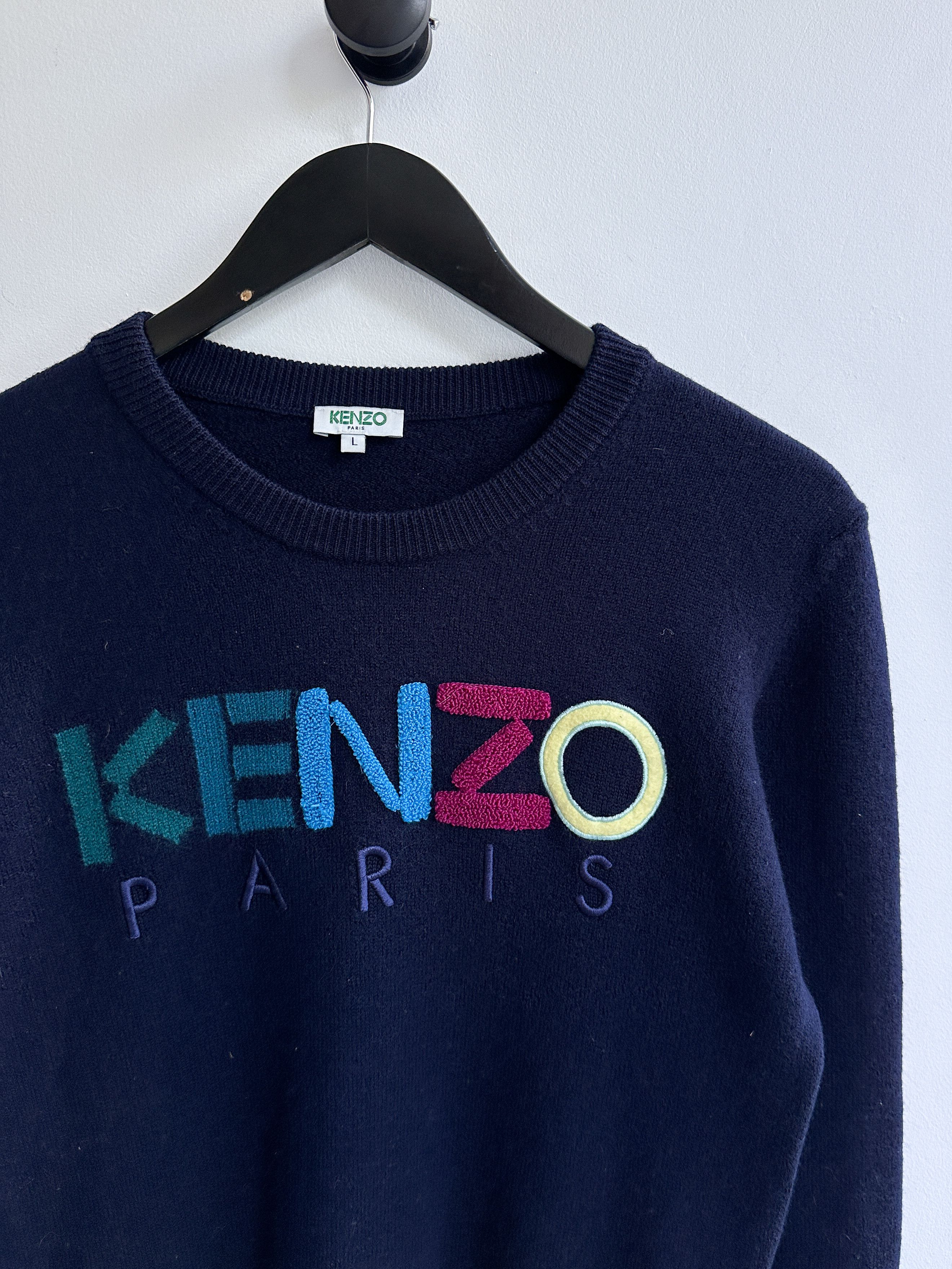 Kenzo Kenzo Wool Sweater Jumper Size M / US 6-8 / IT 42-44 - 5 Thumbnail