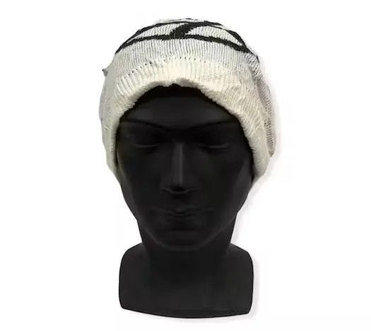 Japanese Brand Japanese Brand 24 Karatz Spell Out Reversible Beanie Hat Size ONE SIZE - 4 Thumbnail