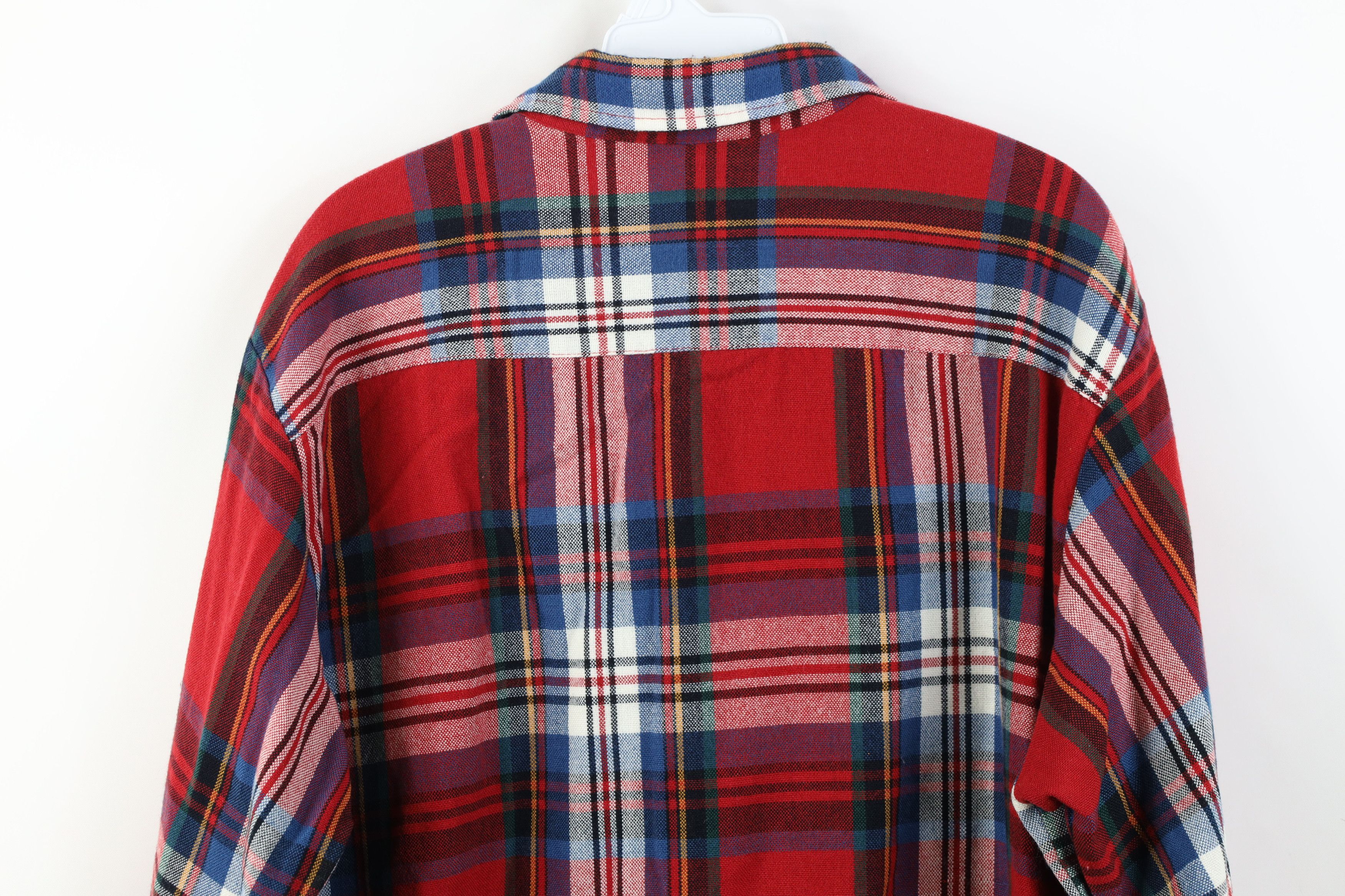 Vintage Vintage 70s 80s Streetwear Pocket Knit Collared Button Shirt Size US L / EU 52-54 / 3 - 11 Thumbnail