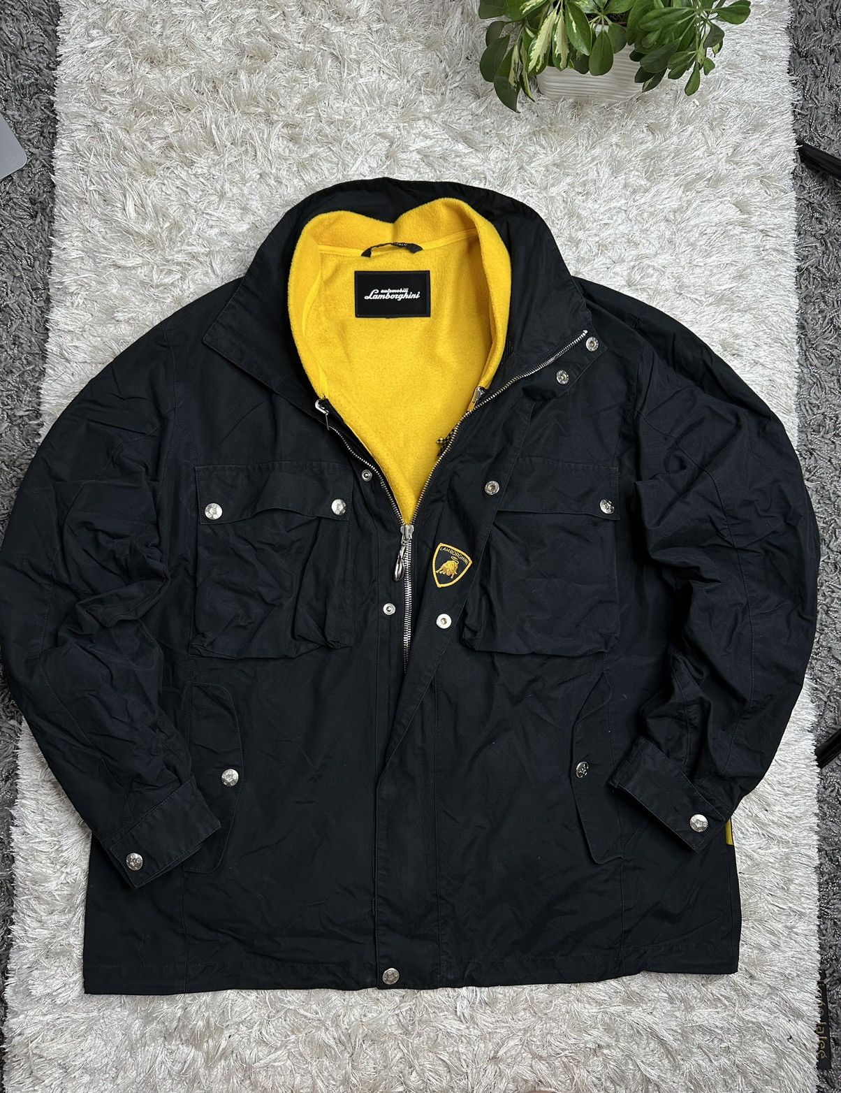 Lamborghini Lamborghini Vintage Jacket 3 in 1 Exclusive Rare Y2K Car Size US XL / EU 56 / 4 - 1 Thumbnail