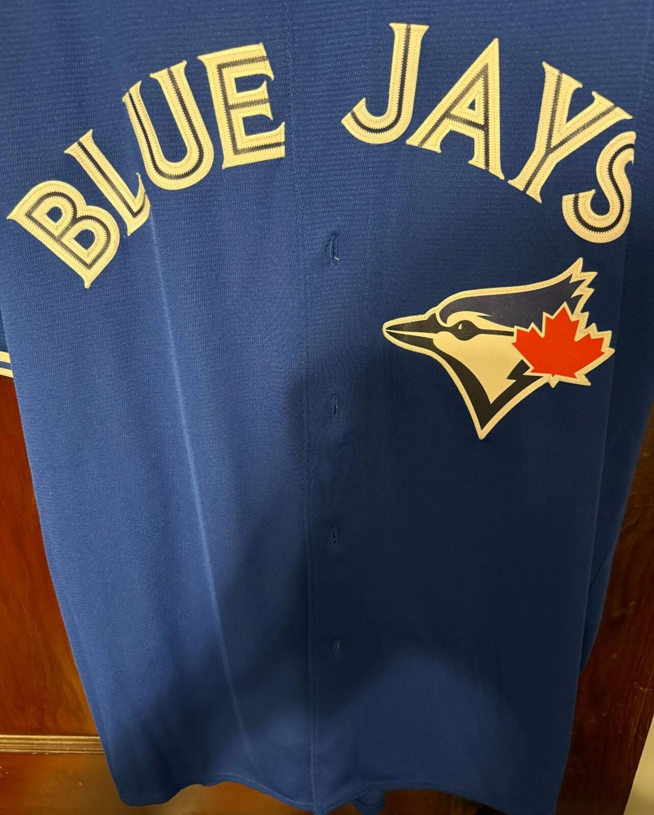 Majestic Toronto Blue Jays Majestic Jersey Men's XXL Blue Alternate Size ONE SIZE - 4 Thumbnail
