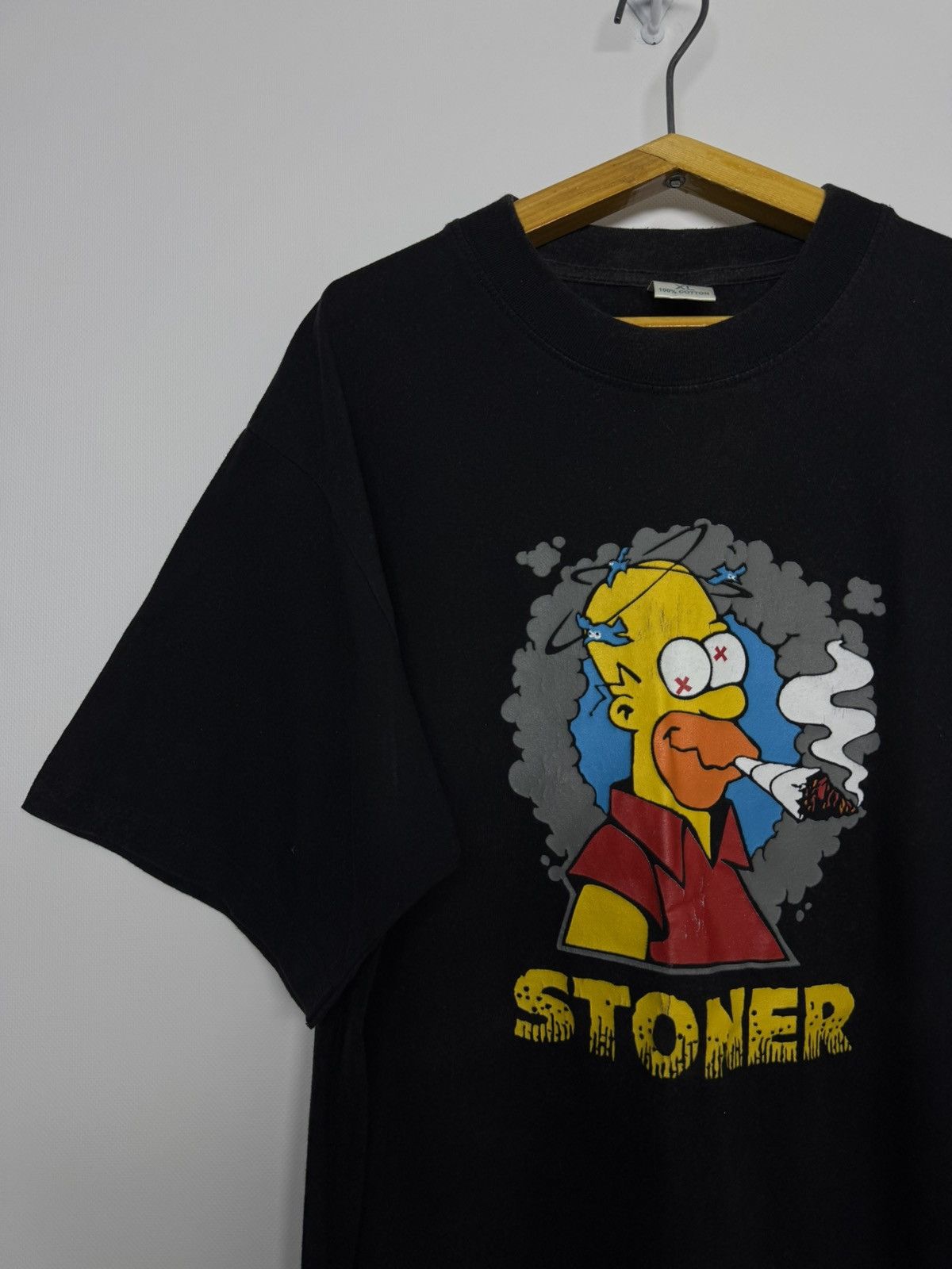 The Simpsons Vintage 90s Stoner Homer Simpsons The Simpsons Blunt Tee Size US XL / EU 56 / 4 - 2 Thumbnail