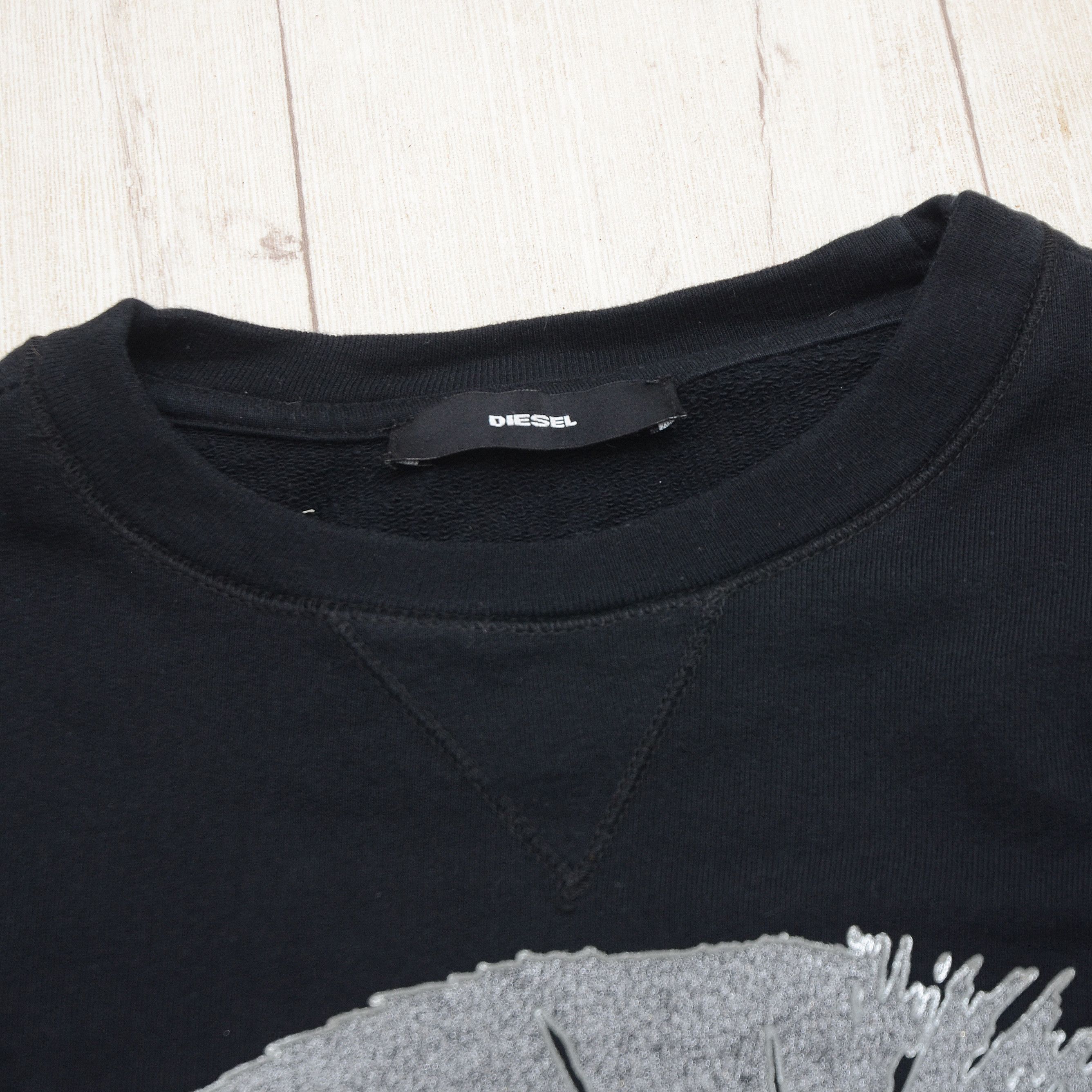 Diesel DIESEL Sweatshirts Size S Crew Neck Pullover Jumper Size S / US 4 / IT 40 - 6 Thumbnail
