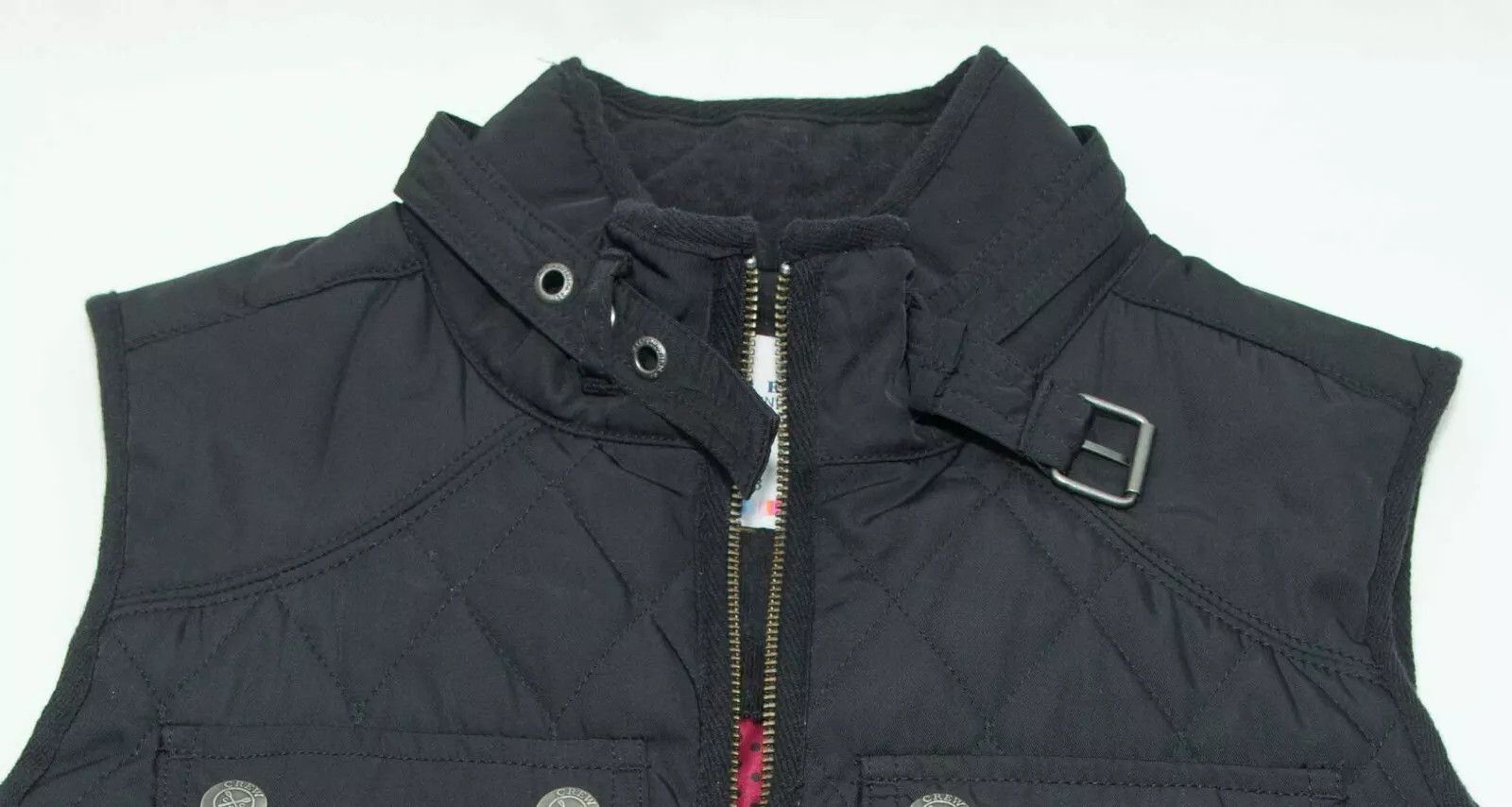 Other CREW CLOTHING VEST WAISTCOAT ZIP BLACK SIZE UK 8 Size S / US 4 / IT 40 - 4 Thumbnail