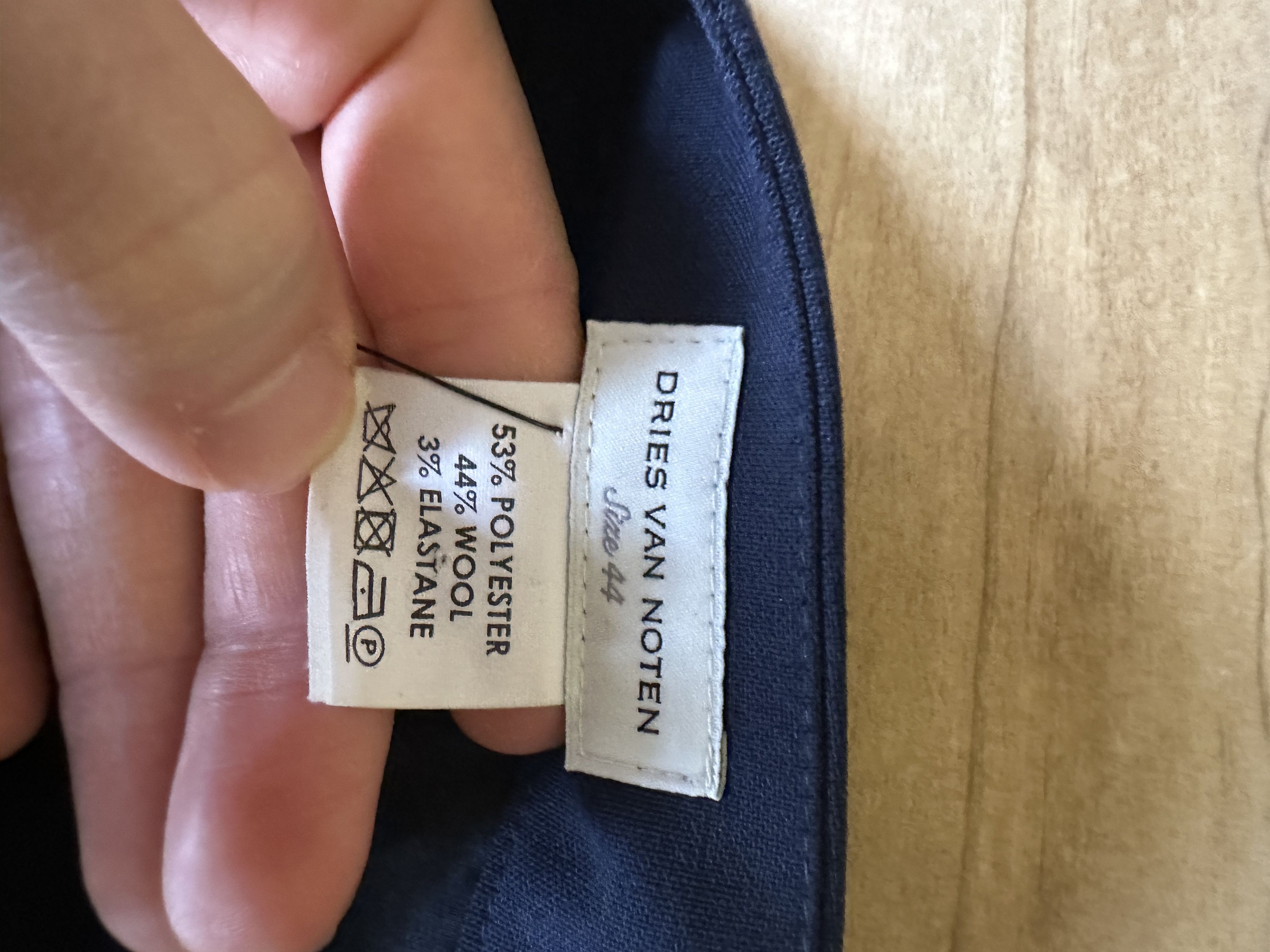 Dries Van Noten Dries Van Noten Wool Trousers Size US 36 / EU 52 - 4 Thumbnail