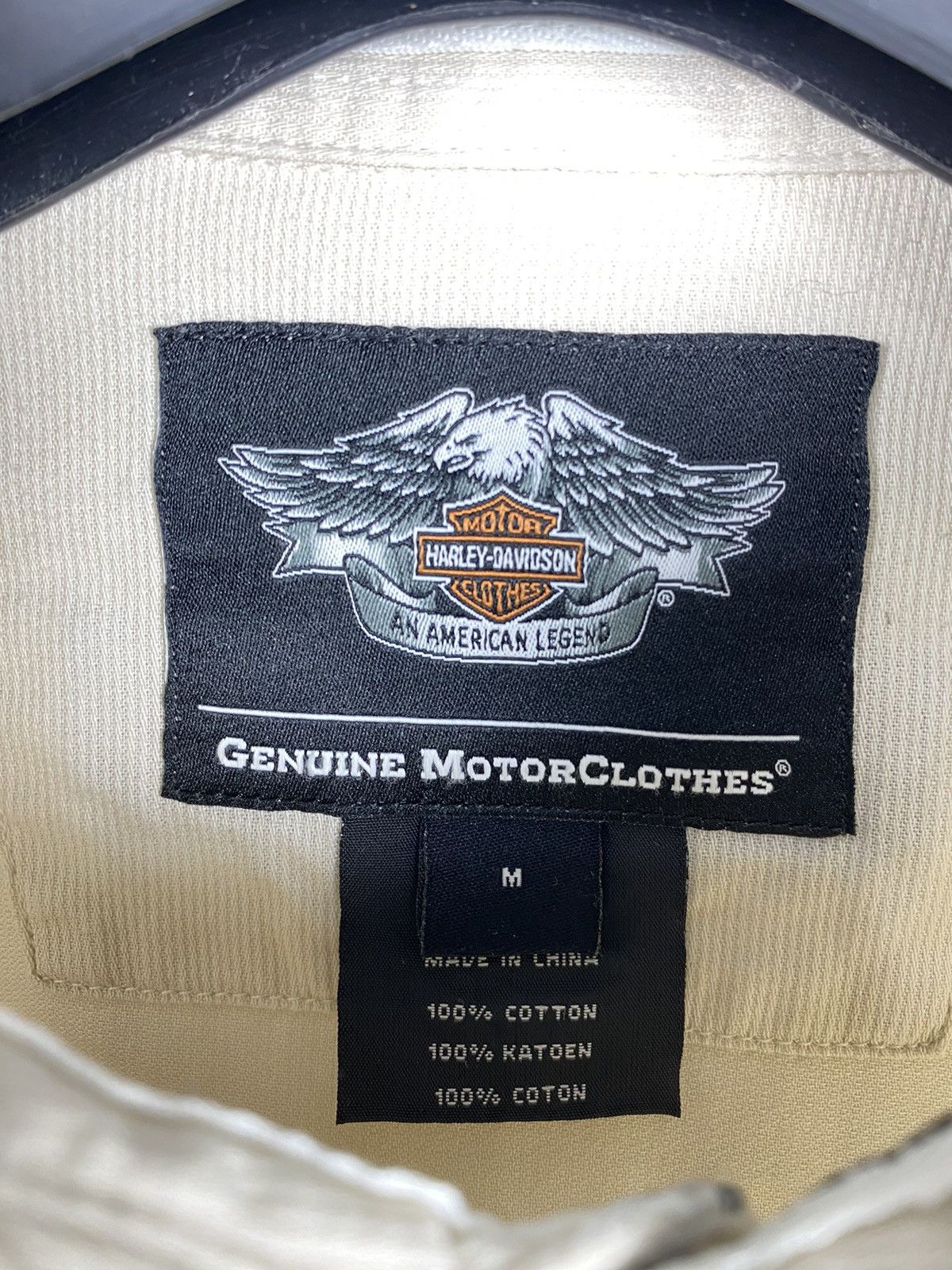 Harley Davidson Harley Davidson Shirt Button Up Embroidery Logo size M Size US M / EU 48-50 / 2 - 7 Thumbnail