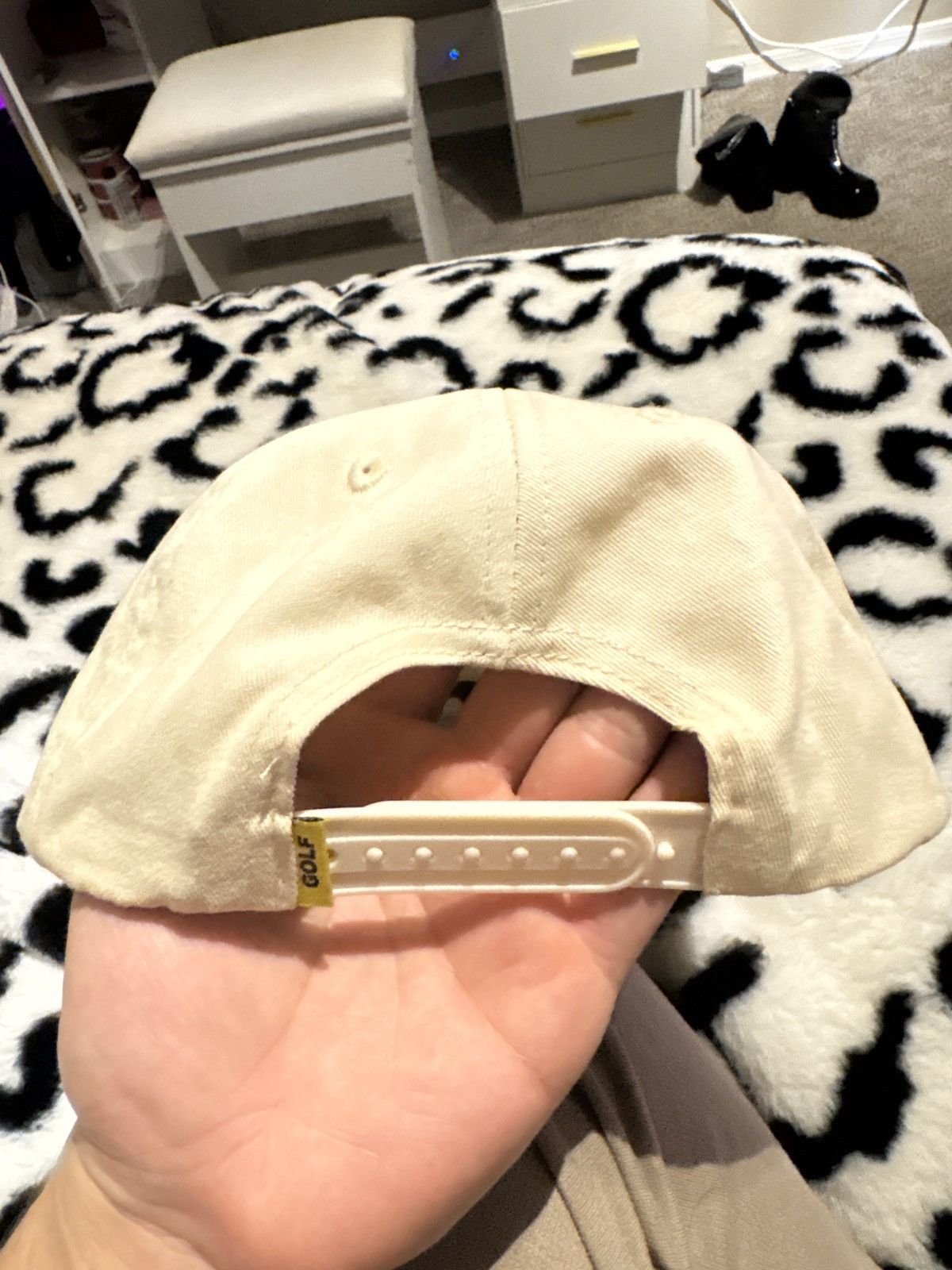 Golf Wang LIGHT BEIGE GOLF WANG HAT Size ONE SIZE - 1 Thumbnail