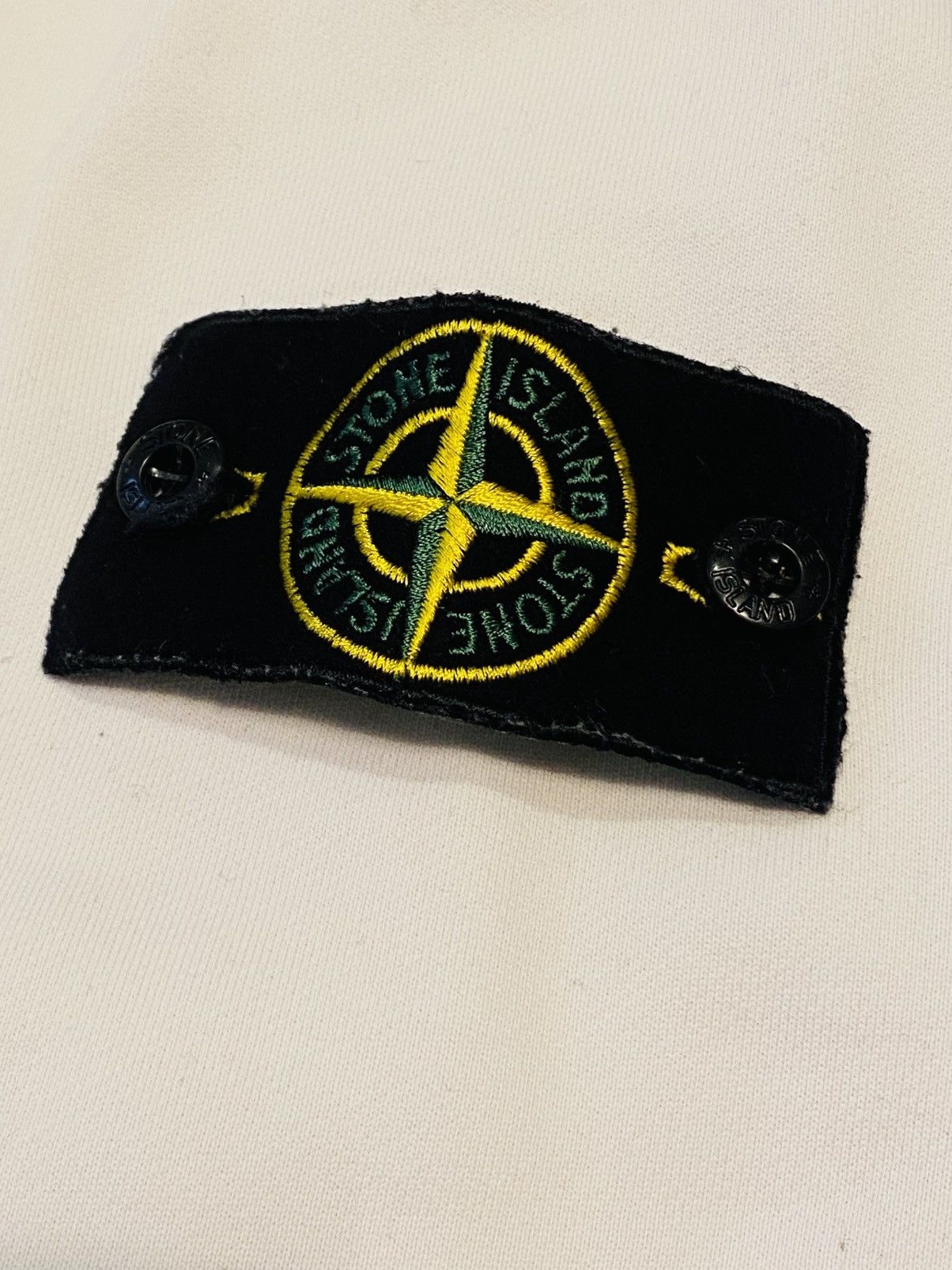 Stone Island White Hoodie Stone Island Size US S / EU 44-46 / 1 - 2 Thumbnail