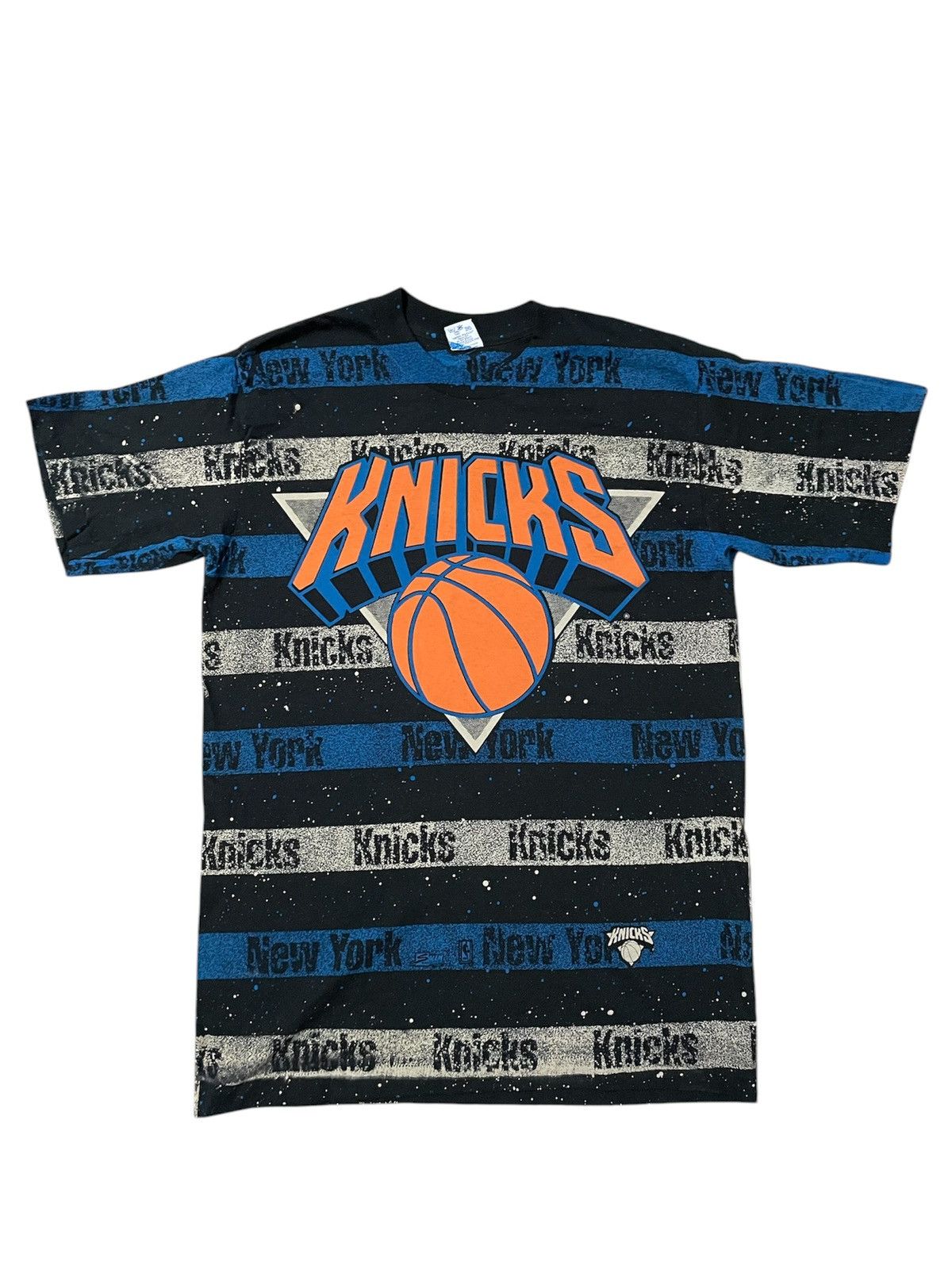 Salem Sportswear × Vintage Knicks AOP T Salem Sportswear T Shirt Size US L / EU 52-54 / 3 - 1 Thumbnail