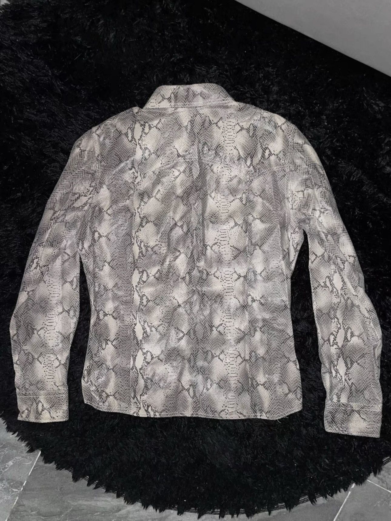 Tornado Mart Tornado Mart Snake Skin Pattern Shirt Size US L / EU 52-54 / 3 - 2 Thumbnail