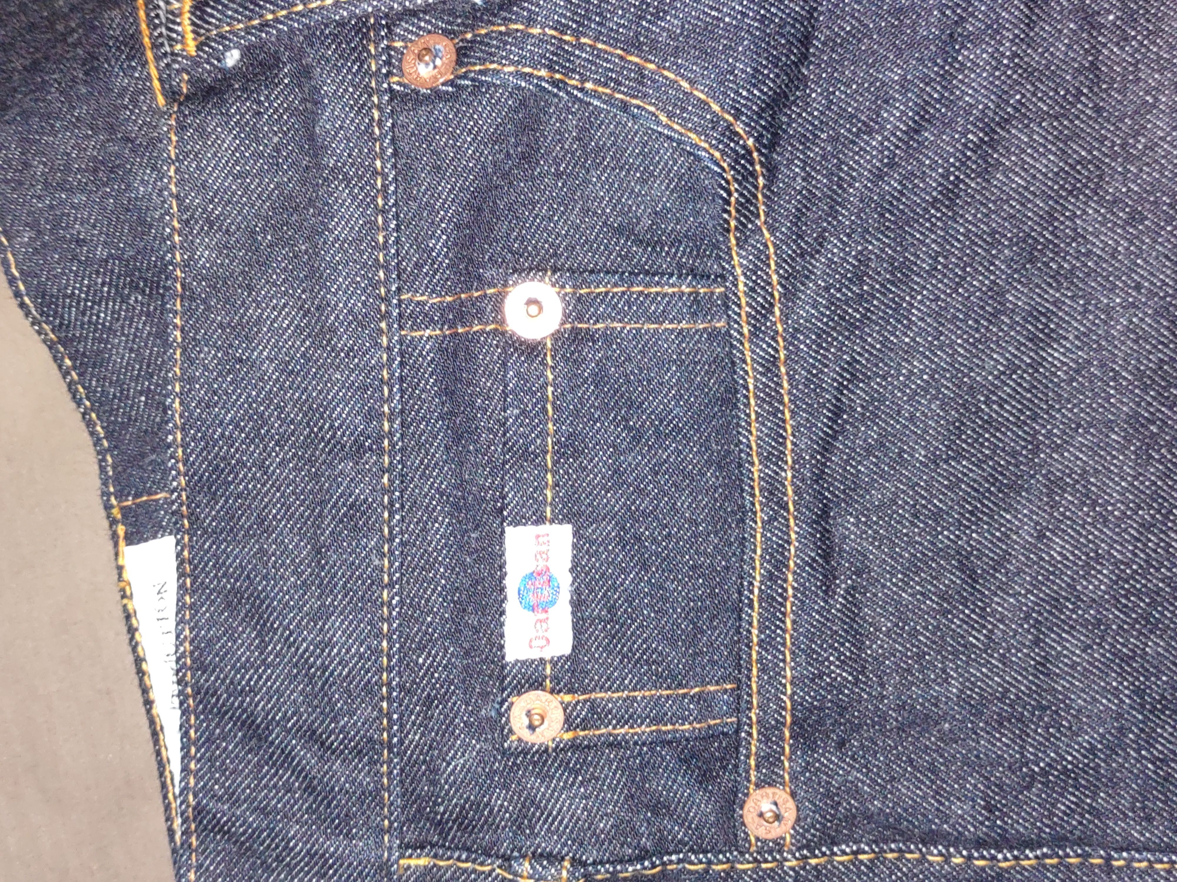 Studio D'Artisan STUDIO D’ARTISAN - 15oz Slim Straight - SD-103 Size US 36 / EU 52 - 5 Thumbnail