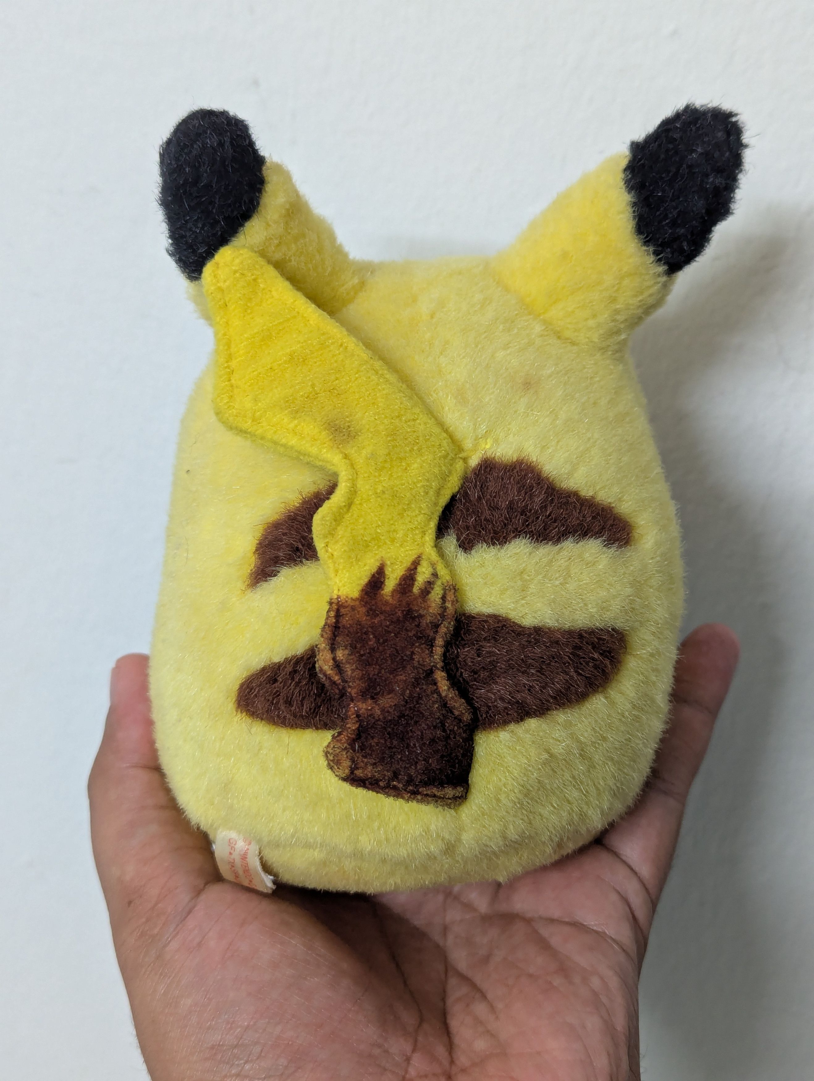 Pokemon TOMY Pikachu Plush Toy First Generation Size ONE SIZE - 2 Thumbnail
