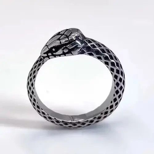 Other Snake Gothic Punk Ring Size ONE SIZE - 2 Thumbnail
