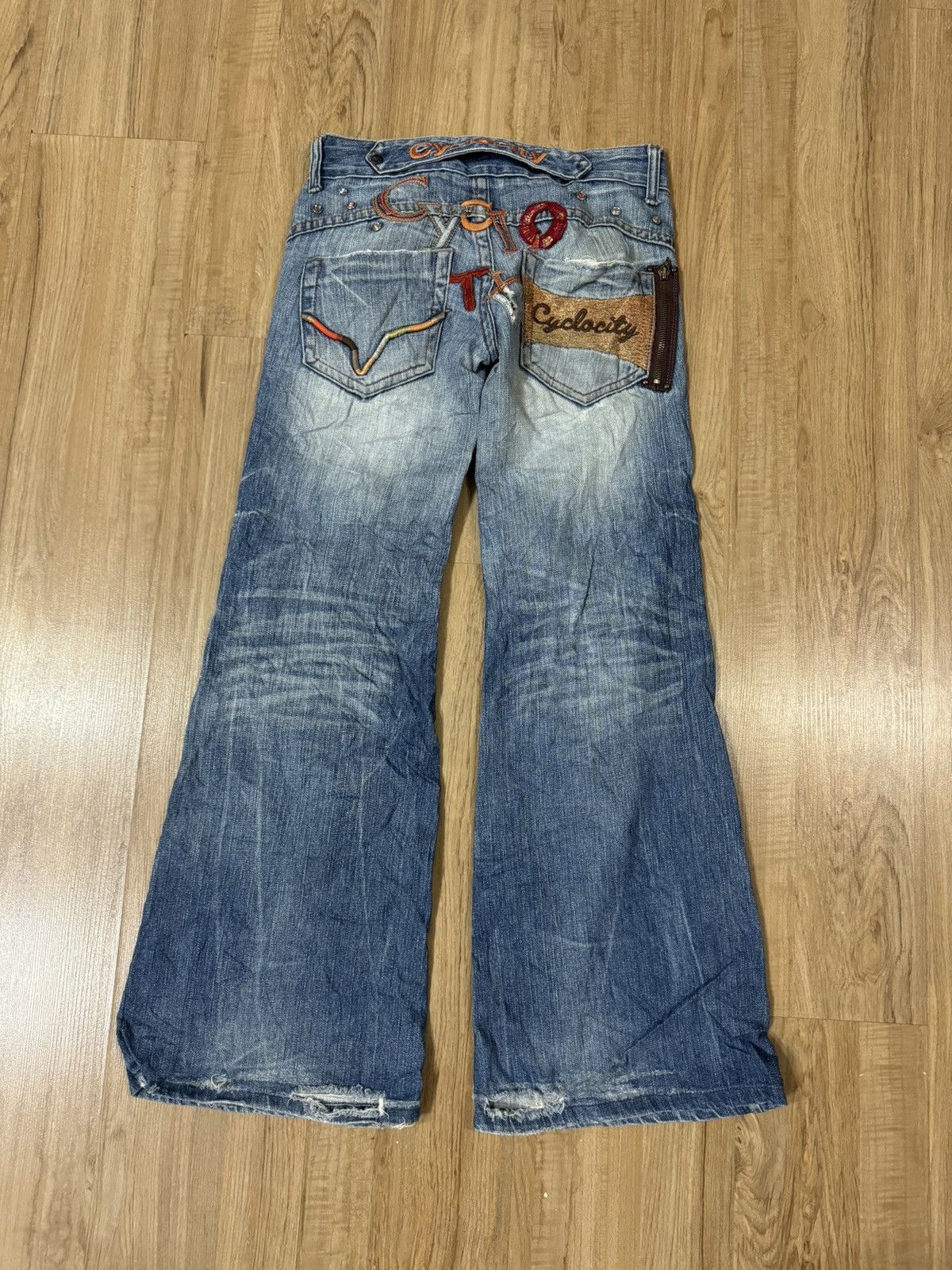 Other CYCLOCITY FLARE JEANS Size 30" / US 8 / IT 44 - 7 Thumbnail