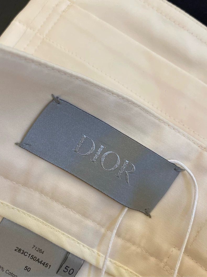 Dior Dior Cotton satin workwear shorts 2504-Nextarrow Size US 34 / EU 50 - 4 Thumbnail