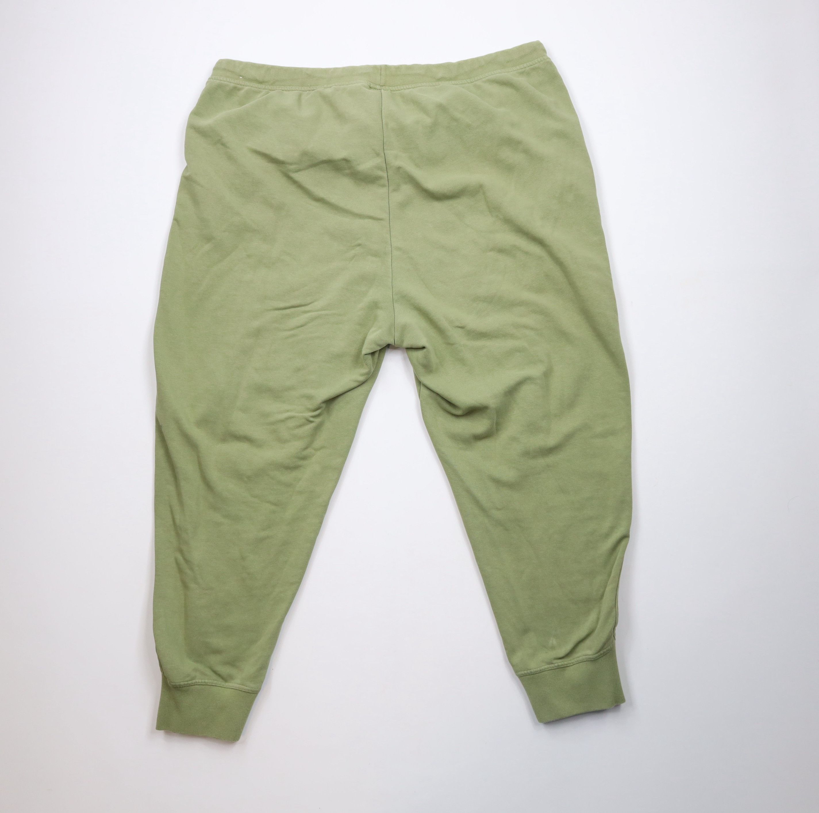 Nike × Vintage Nike Dri-Fit Swoosh Get Fit Cuffed Sweatpants Joggers Green Size 40" / US 18 - 9 Thumbnail