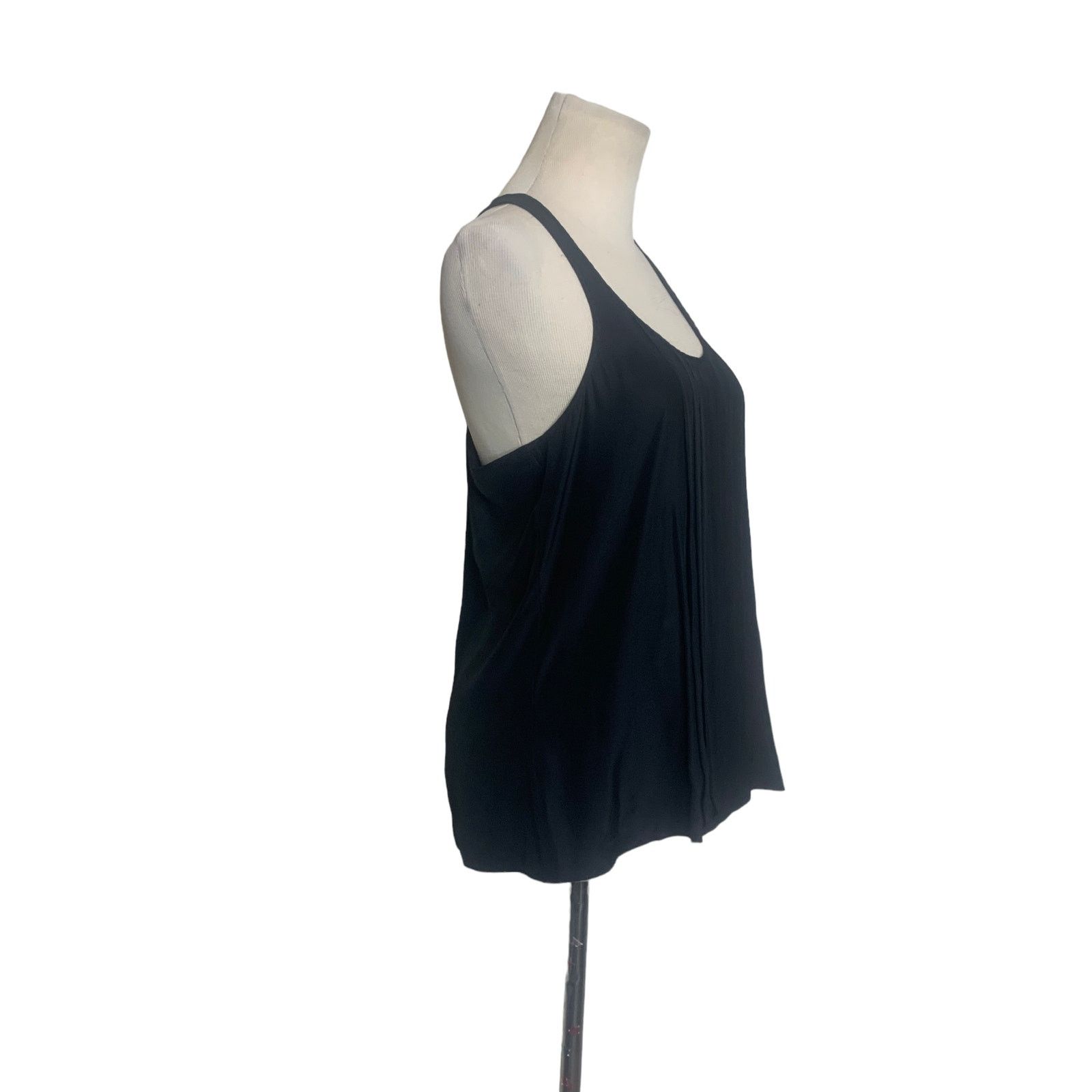 Parker Parker black silk racer back tank top size Small Size S / US 4 / IT 40 - 9 Thumbnail