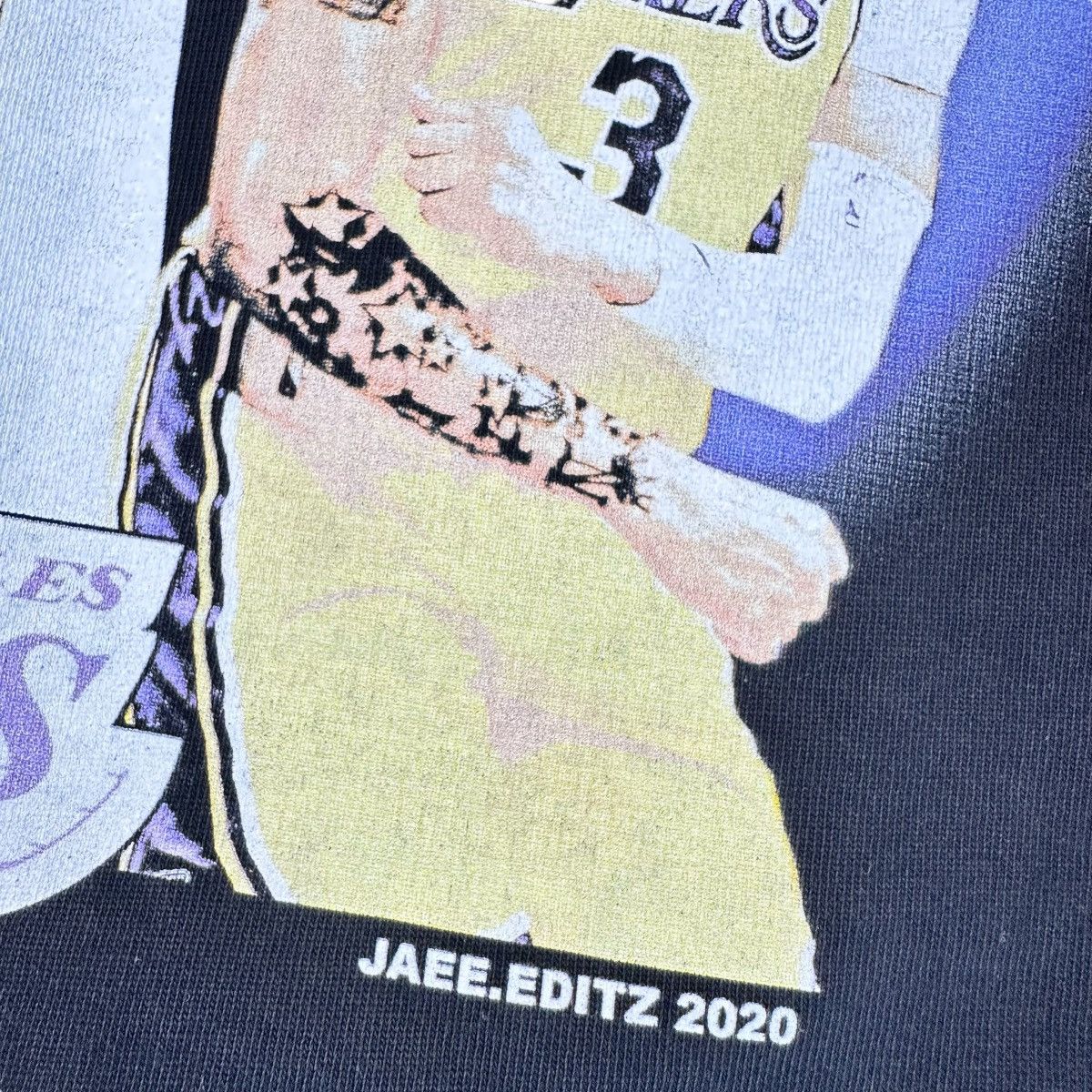 JAEE Jaae Editz Los Angeles Lakers NBA Champions 2020 Oversized Size US M / EU 48-50 / 2 - 4 Thumbnail
