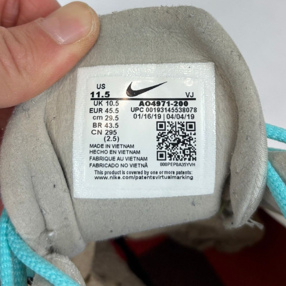 Nike Nike Air Max 270 React Light Beige Chalk Running Shoes 11.5 Size US 11.5 / EU 44-45 - 9 Thumbnail