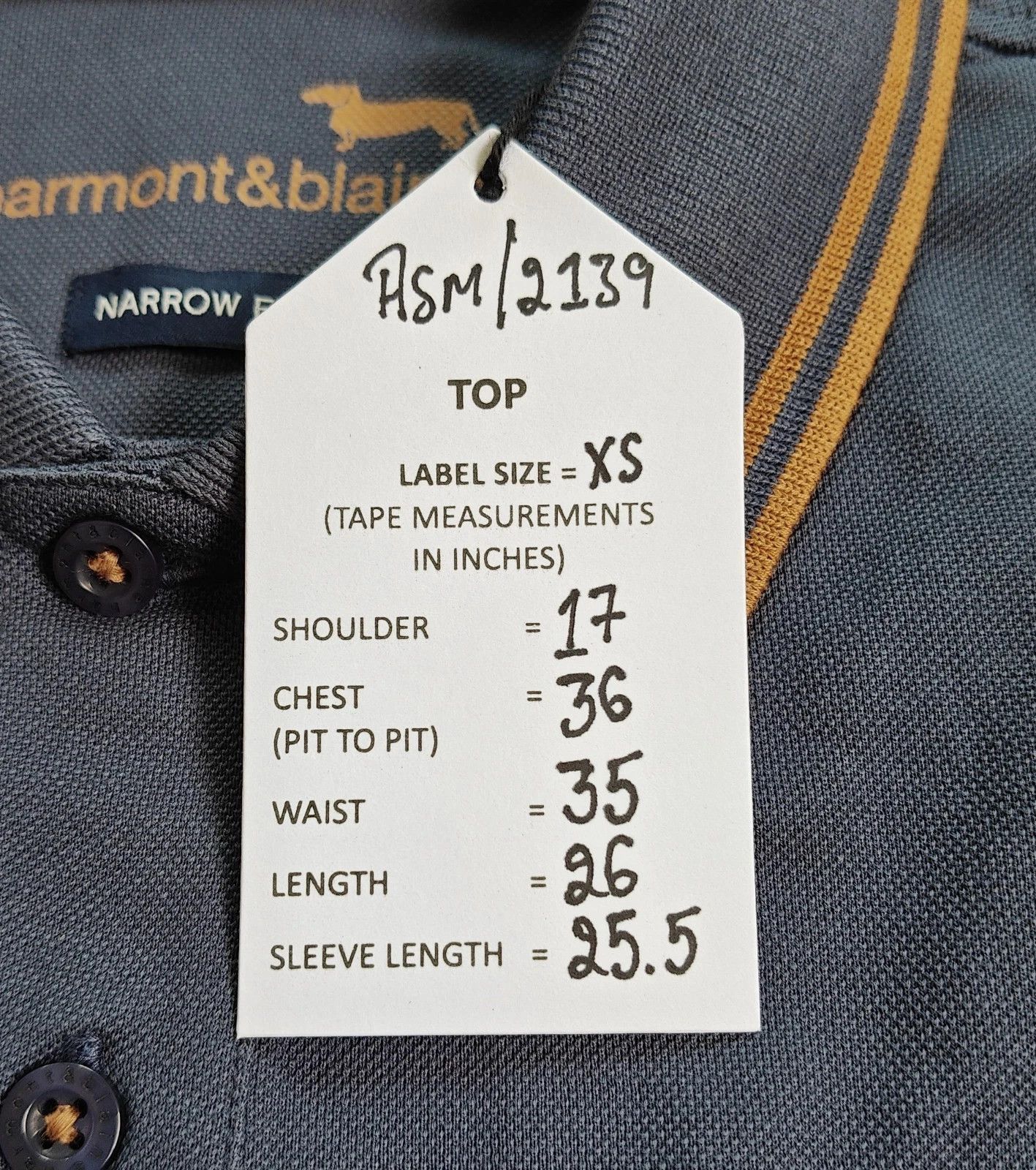 Harmont & Blaine Harmont & Blaine Longsleeves Polo Shirt ASM/2139 Size US XS / EU 42 / 0 - 7 Thumbnail
