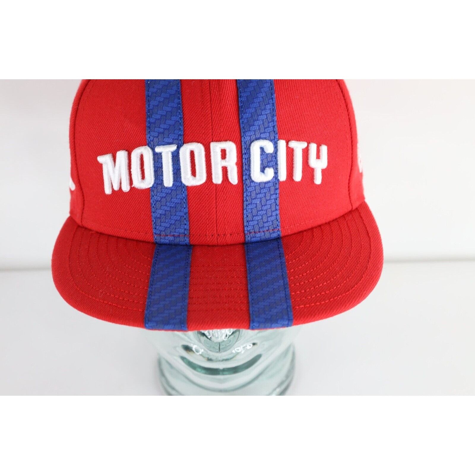 New Era New New Era 9Fifty Spell Out Detroit Pistons Basketball Hat Size ONE SIZE - 1 Thumbnail