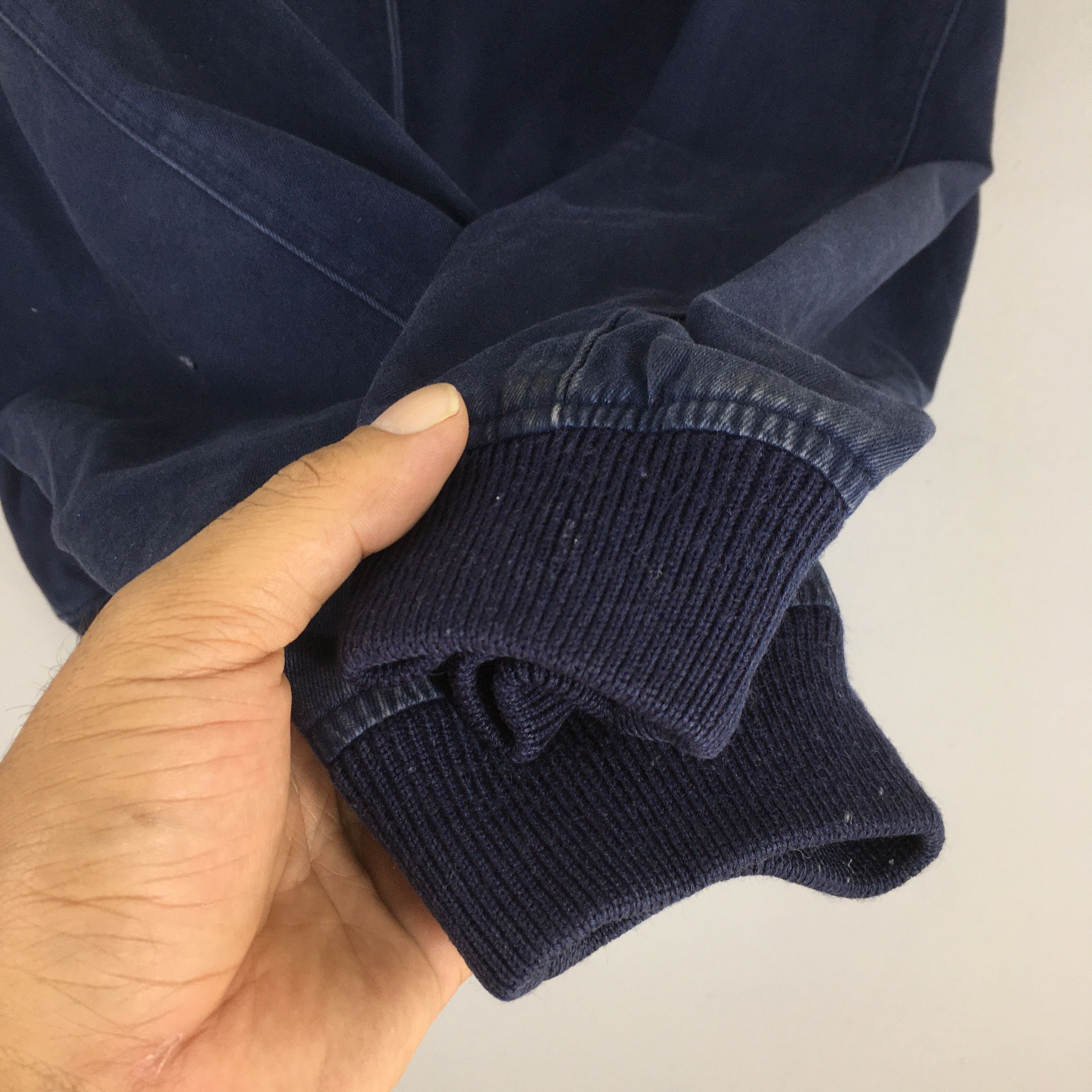 Benetton Vintage Benetton Formula 1 Embroidery Blue Cotton Jacket L Size US L / EU 52-54 / 3 - 4 Thumbnail