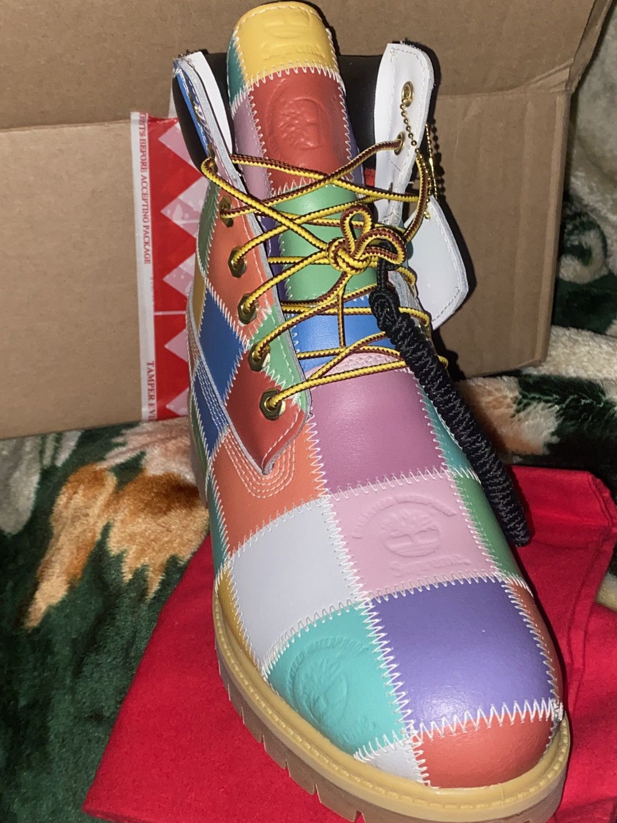 Supreme × Timberland Supreme Timberland patchwork Size US 10 / EU 43 - 11 Thumbnail