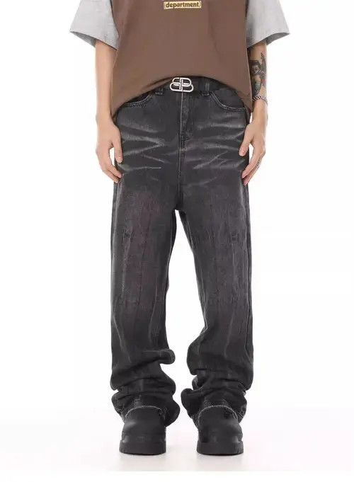 Vintage fade flared grunge washed pants Size US 34 / EU 50 - 3 Thumbnail