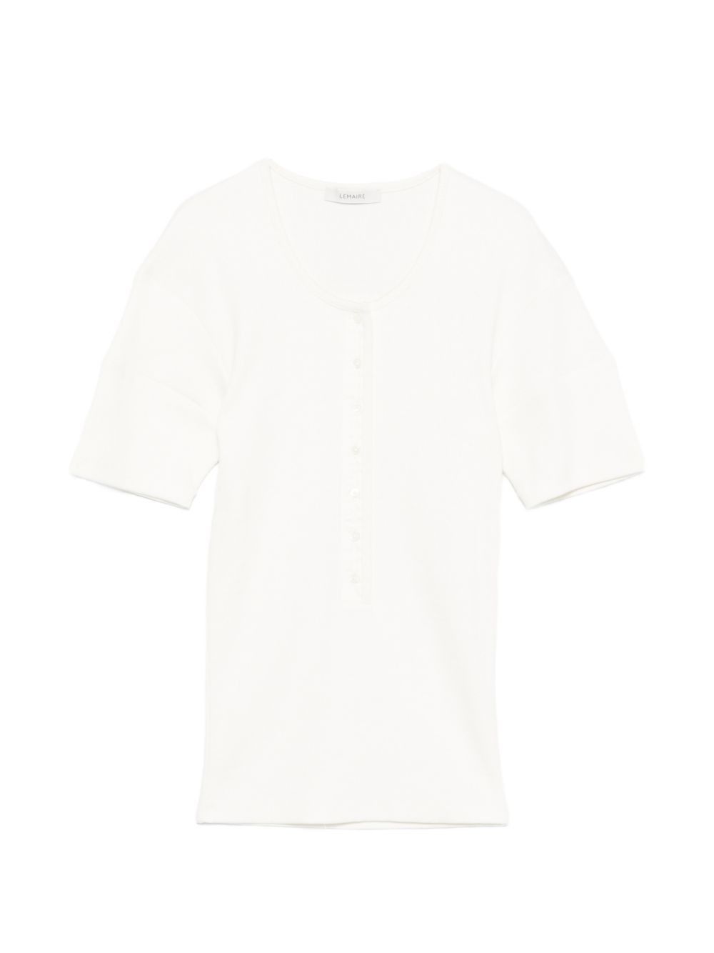Lemaire COTTON AND LINEN T-SHIRT Size M / US 6-8 / IT 42-44 - 1 Thumbnail