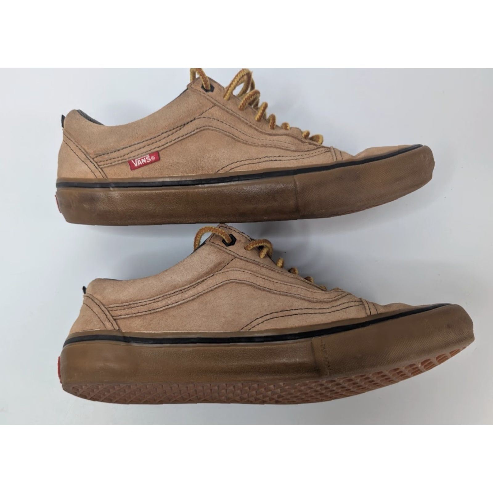Vans Vans x Anti Hero Cardiel Old Skool Pro Men 9.5 Brown Camel Ultracush Skater Shoe Size US 10 / EU 43 - 6 Thumbnail