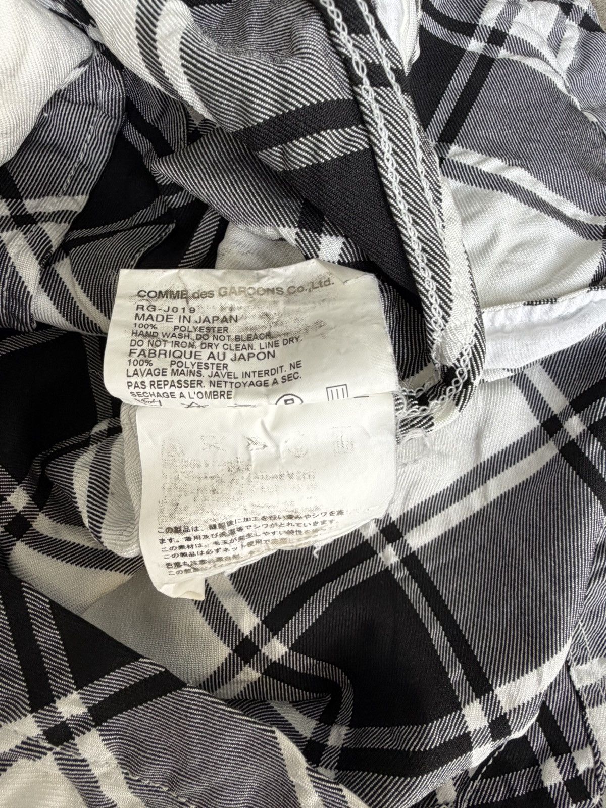 Comme des Garcons COMME des GARÇONS plaid blazer / shirt jacket Size S / US 4 / IT 40 - 7 Thumbnail