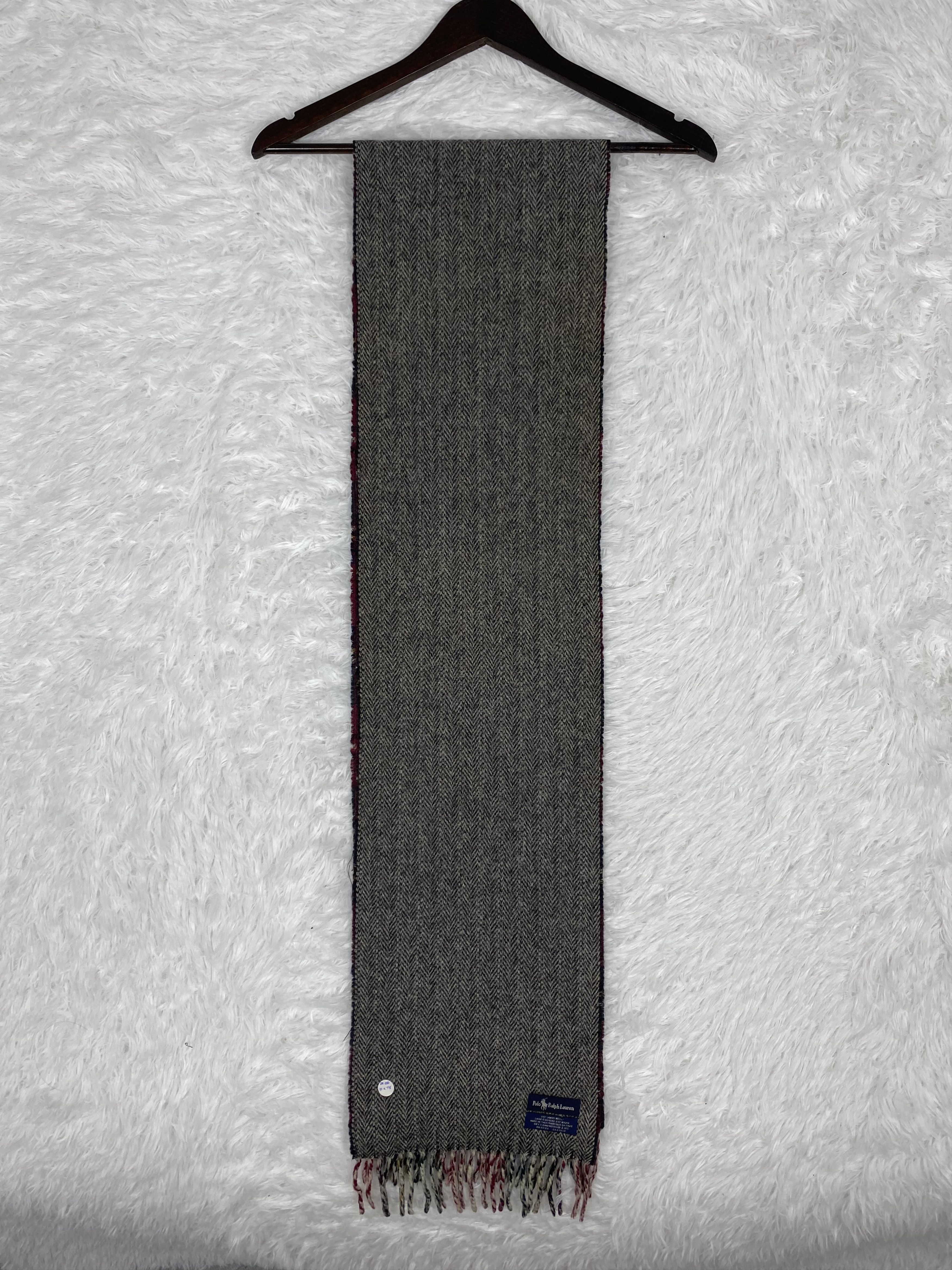 Polo Ralph Lauren Vintage Polo Ralph Lauren Scarf / Muffler Neckwear PM0016 Size ONE SIZE - 6 Thumbnail