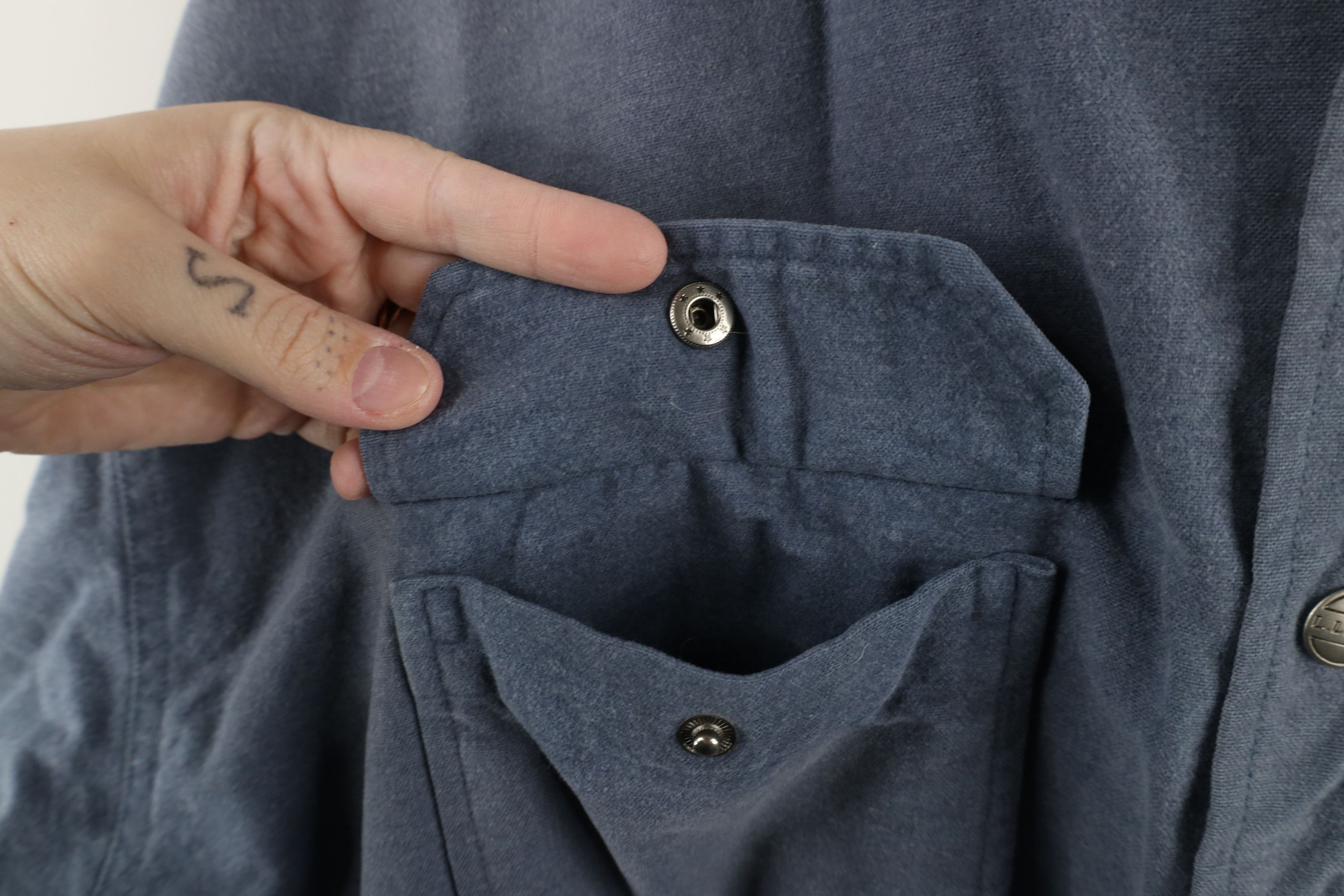 L.L. Bean Vintage LL Bean Button Shirt Jacket Jac Shirt Shacket Size US XXL / EU 58 / 5 - 7 Thumbnail