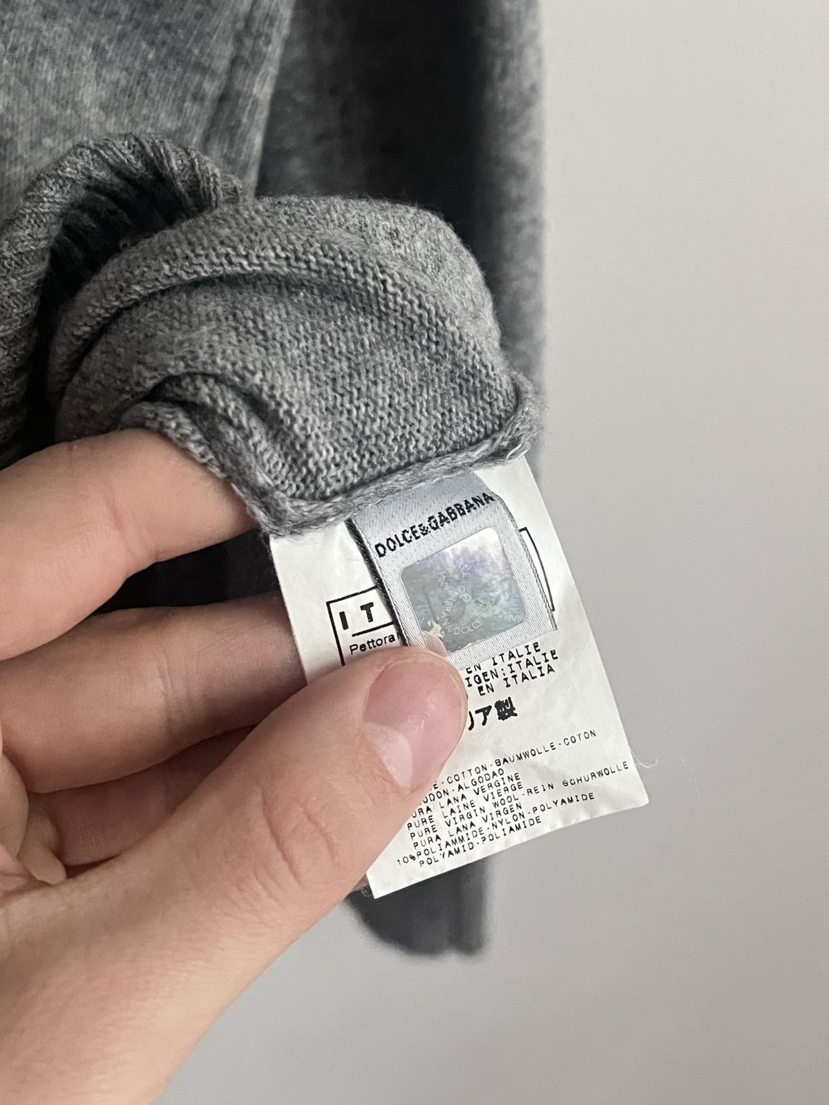Dolce & Gabbana Dolce & Gabbana 2000s “Hip-Hop” bondage strap sweater Size US L / EU 52-54 / 3 - 4 Thumbnail