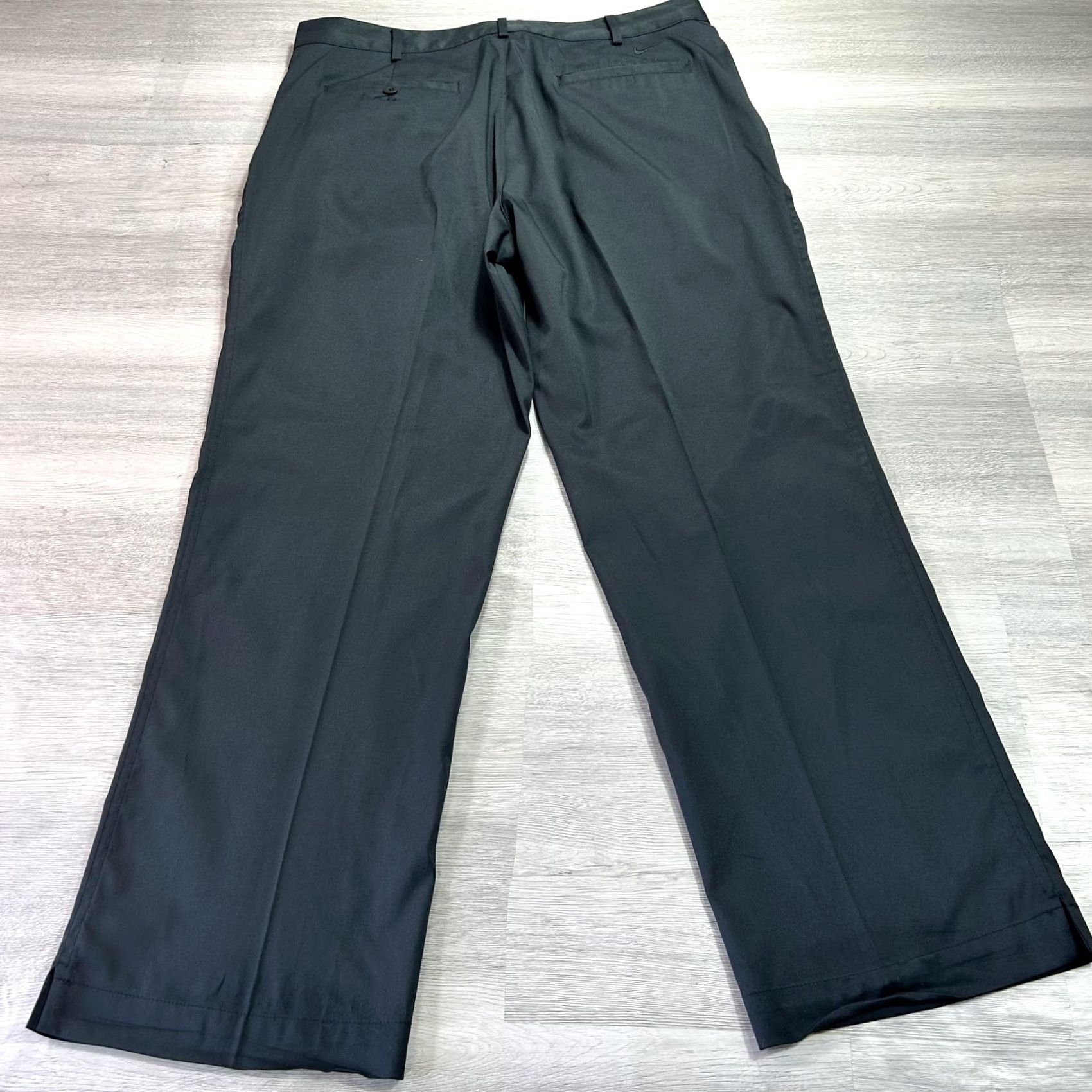Nike Nike Dri-FIT Golf Khakis Pants Mens 34x30 Black Stretch Twill Pockets Lightweight Quick Dry Casual Activewear Size US 34 / EU 50 - 2 Thumbnail