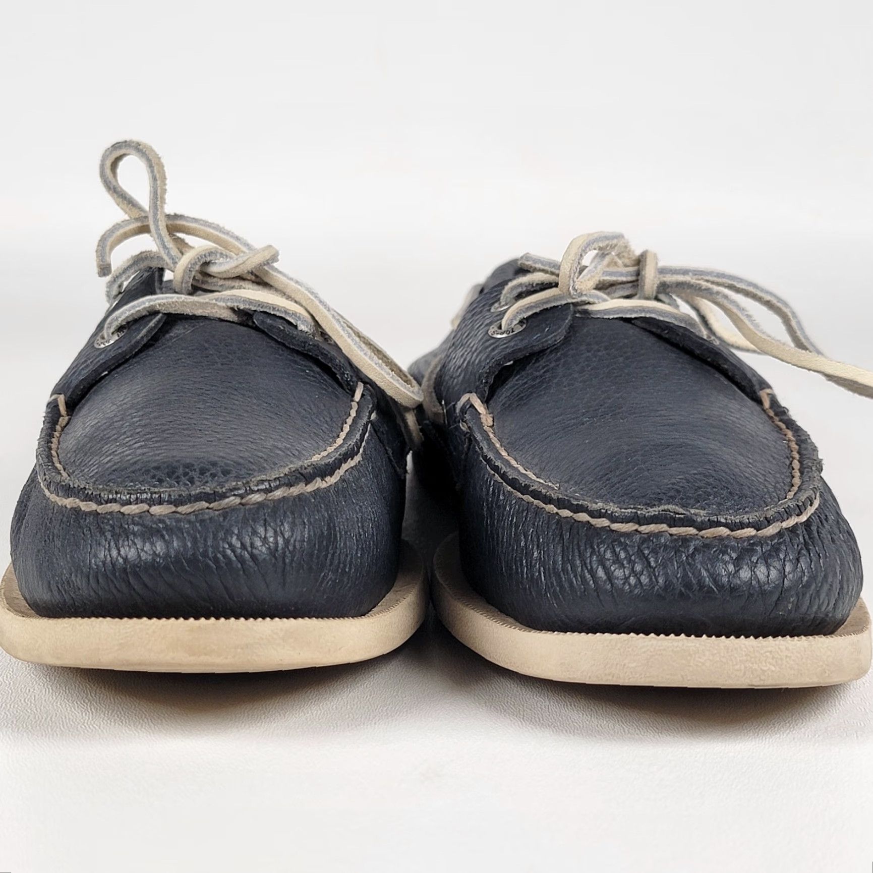 Sperry Sperry Top-Sider Boat Shoes Men 10 Leather Blue Casual Lace Up Deck Sport Shoes Size US M / EU 48-50 / 2 - 3 Thumbnail