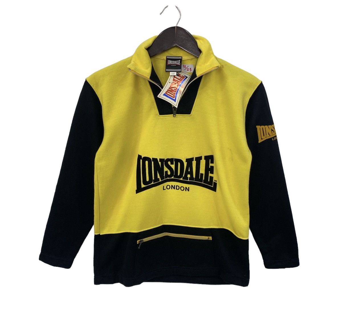 Vintage 💥VINTAGE LONSDALE London Sports equipment rare sweater Size US S / EU 44-46 / 1 - 1 Thumbnail